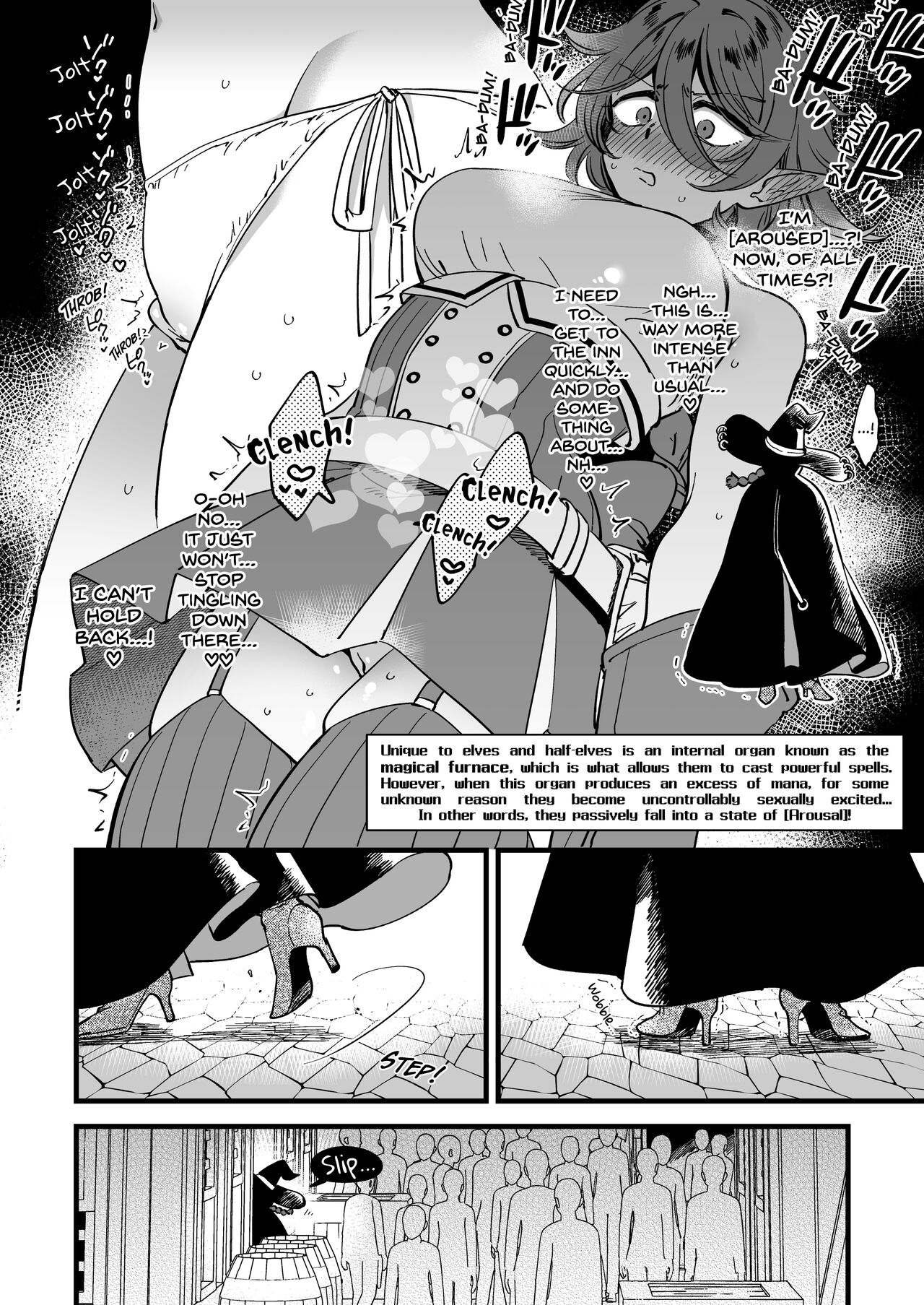 Good friend female adventurer gets messed up at the inn at night [Yukataro] 1 . Good friend female adventurer gets messed up at the inn at night - Chapter 1 [Yukataro] – page 34