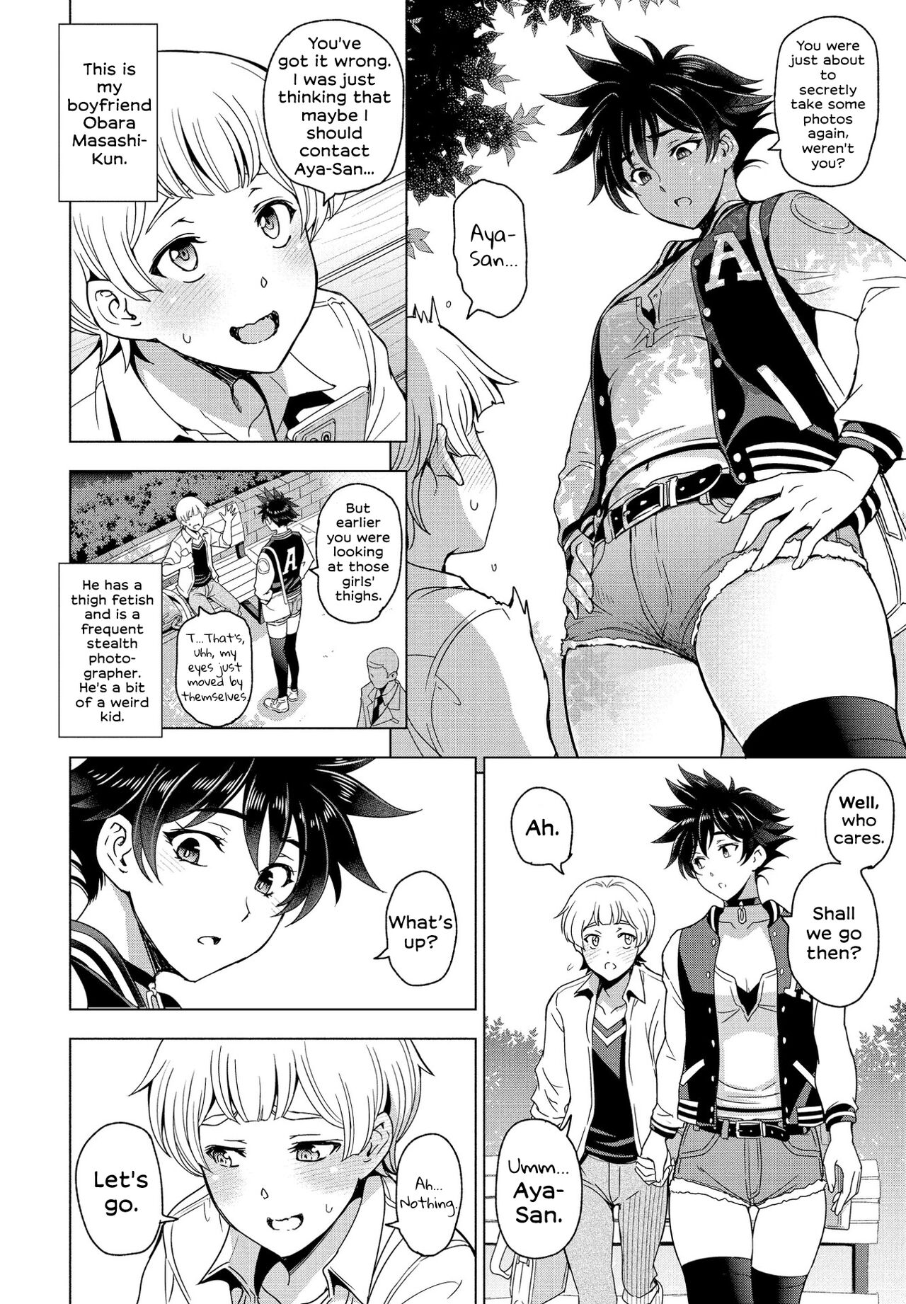 Thighs ÷ Jealousy = Love Love [Sena Youtarou] 3 . Thighs × Lust = Lovebirds - Chapter 3 [Sena Youtarou] – page 2