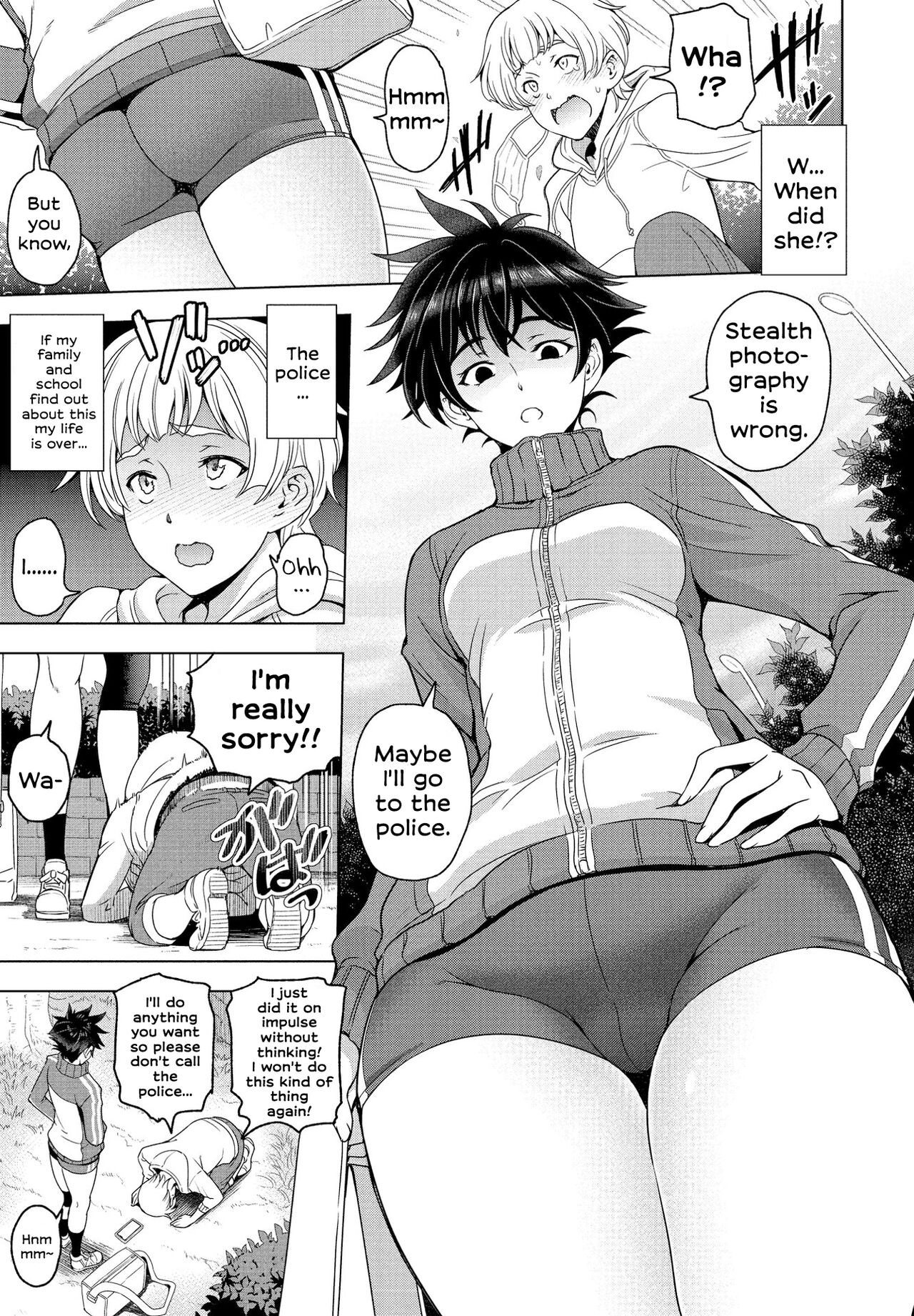 Thighs ÷ Jealousy = Love Love [Sena Youtarou] 1 . Thighs × Stealth Photography = Love - Chapter 1 [Sena Youtarou] – page 3