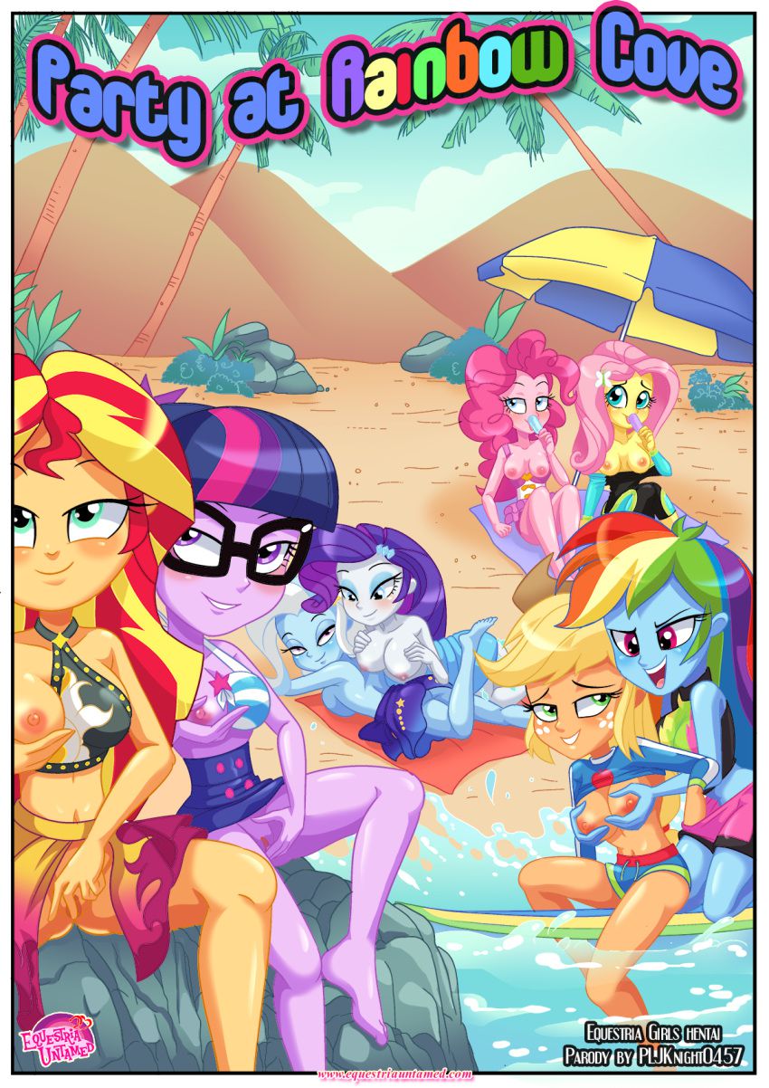 Party at Rainbow Cover (My Little Pony – Equestria Girls) [Palcomix] 1 . Party at Rainbow Cover - Chapter 1 (My Little Pony - Equestria Girls) [Palcomix] – page 1