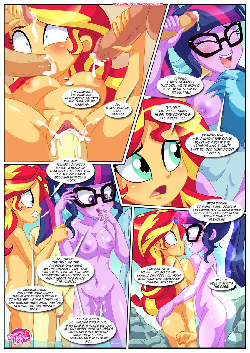 Party at Rainbow Cover (My Little Pony – Equestria Girls) [Palcomix] 1 . Party at Rainbow Cover - Chapter 1 (My Little Pony - Equestria Girls) [Palcomix] – page 16