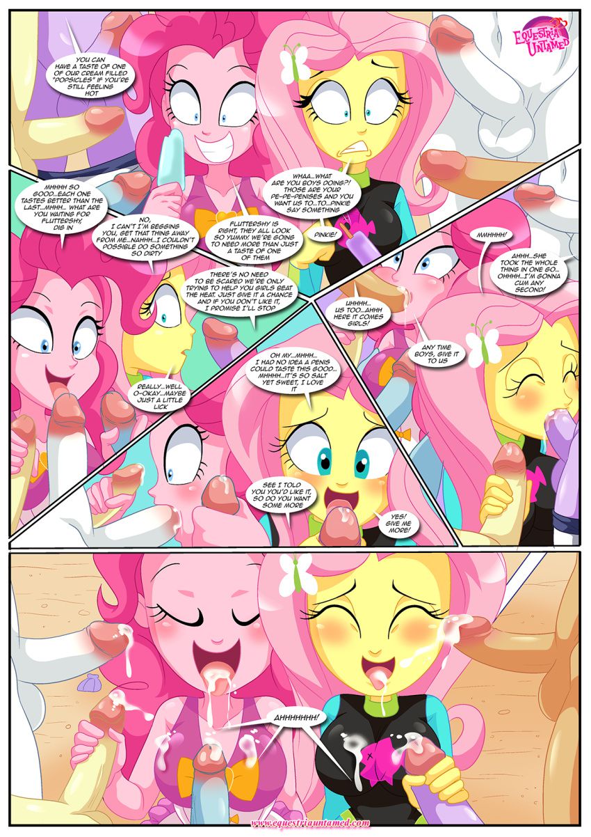 Party at Rainbow Cover (My Little Pony – Equestria Girls) [Palcomix] 1 . Party at Rainbow Cover - Chapter 1 (My Little Pony - Equestria Girls) [Palcomix] – page 8