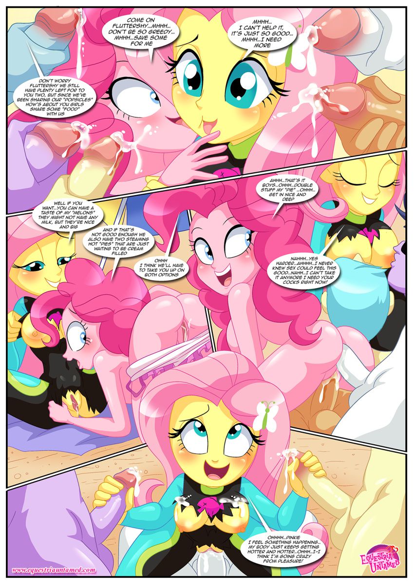 Party at Rainbow Cover (My Little Pony – Equestria Girls) [Palcomix] 1 . Party at Rainbow Cover - Chapter 1 (My Little Pony - Equestria Girls) [Palcomix] – page 9