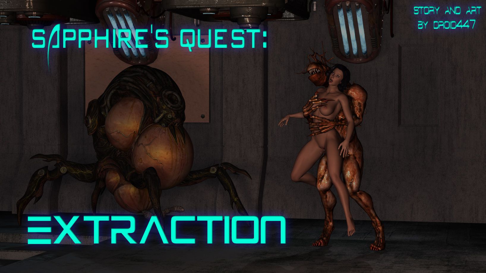 Sapphire’s Quest [3DMonsterStories , Droid447] 5 . Sapphire's Quest - Extraction - Chapter 5 [3DMonsterStories , Droid447] – page 1