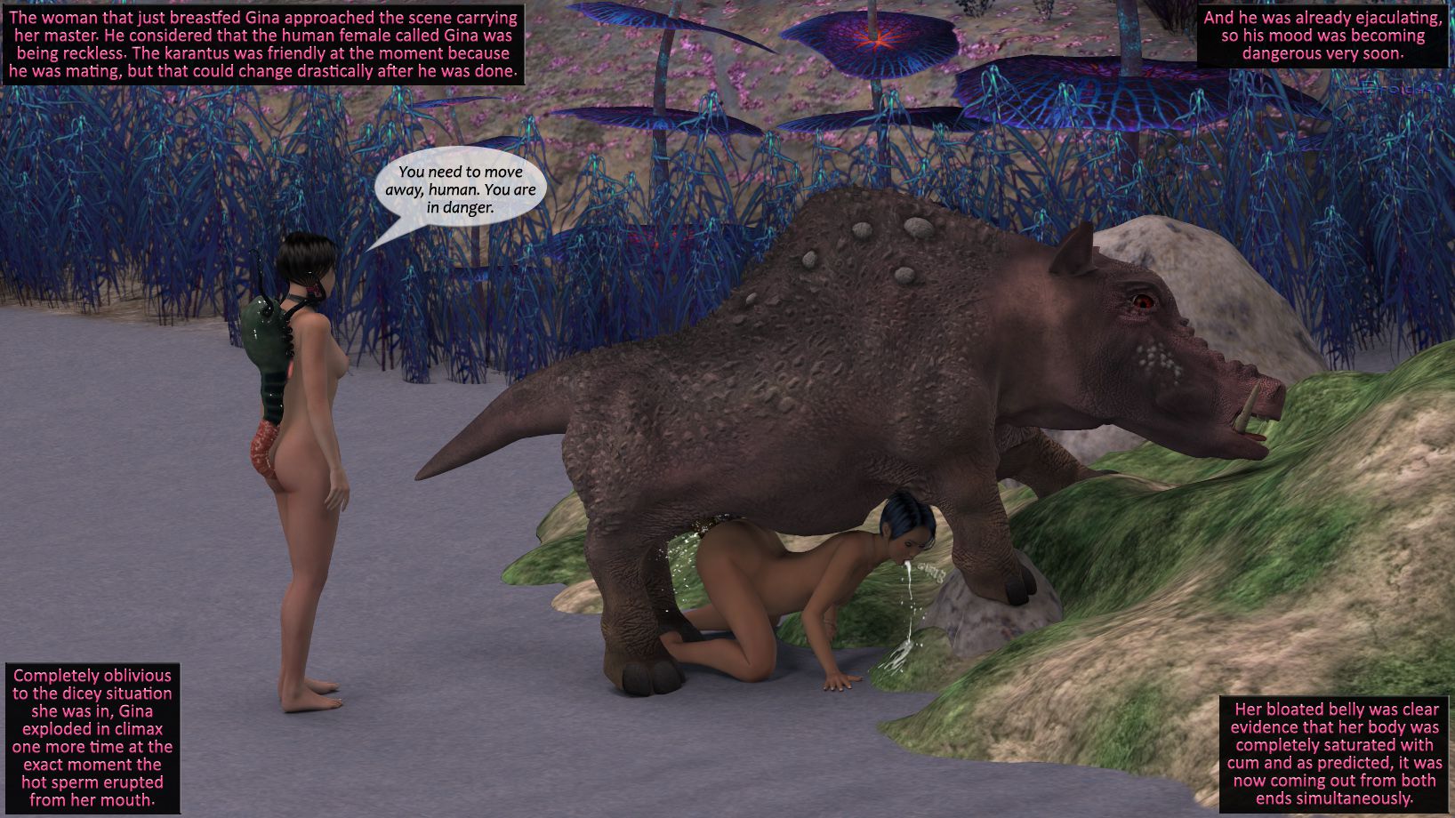 Sapphire’s Quest [3DMonsterStories , Droid447] 4 . Sapphire's Quest - Doppelganger - Chapter 4 [3DMonsterStories , Droid447] – page 133