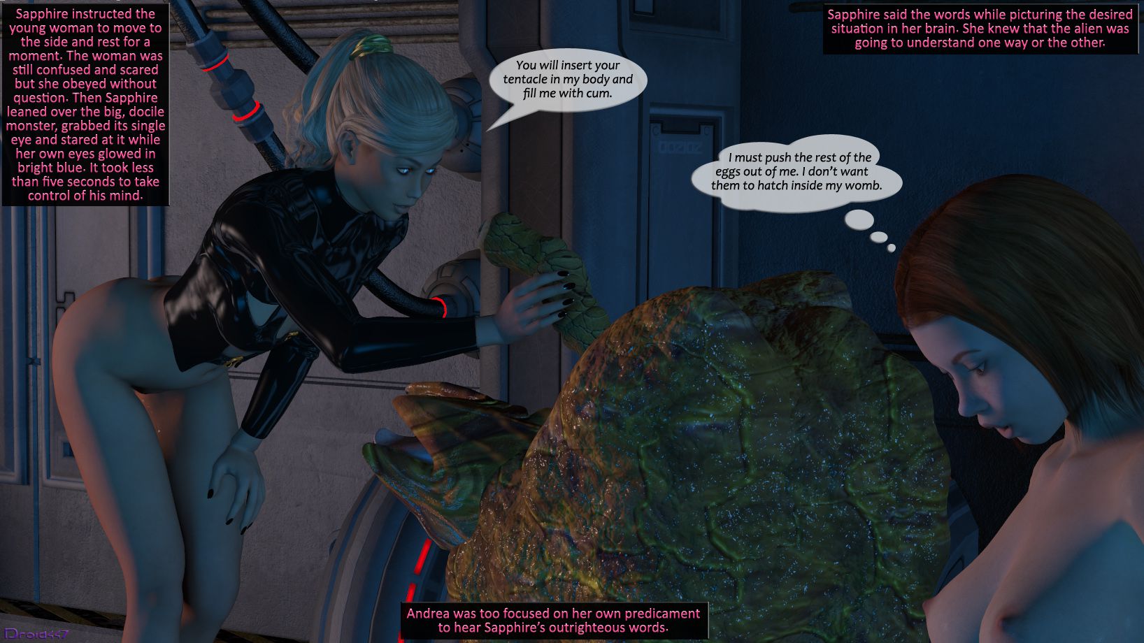 Sapphire’s Quest [3DMonsterStories , Droid447] 4 . Sapphire's Quest - Doppelganger - Chapter 4 [3DMonsterStories , Droid447] – page 15