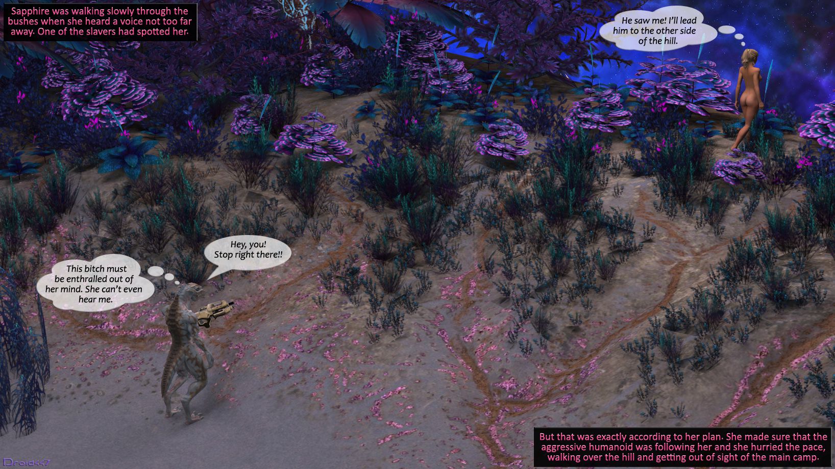 Sapphire’s Quest [3DMonsterStories , Droid447] 4 . Sapphire's Quest - Doppelganger - Chapter 4 [3DMonsterStories , Droid447] – page 77