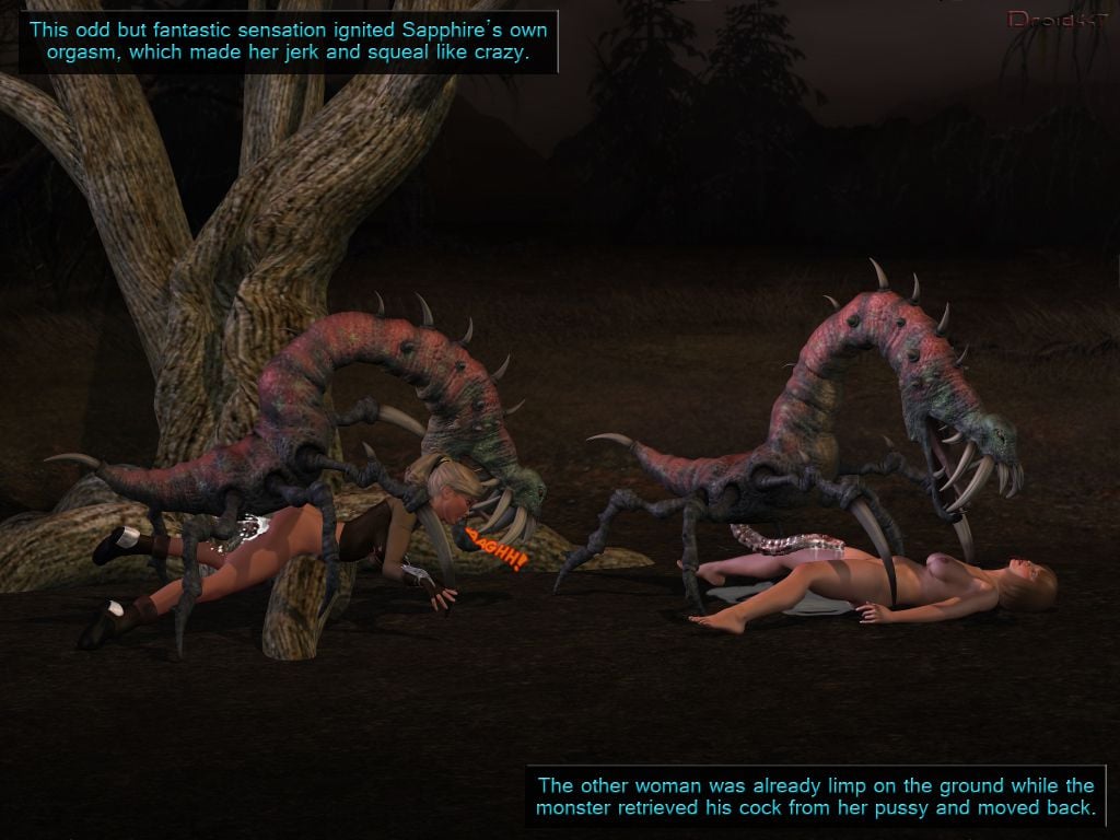 Sapphire’s Quest [3DMonsterStories , Droid447] 1 . Sapphire's Quest - Andromeda - Chapter 1 [3DMonsterStories , Droid447] – page 47