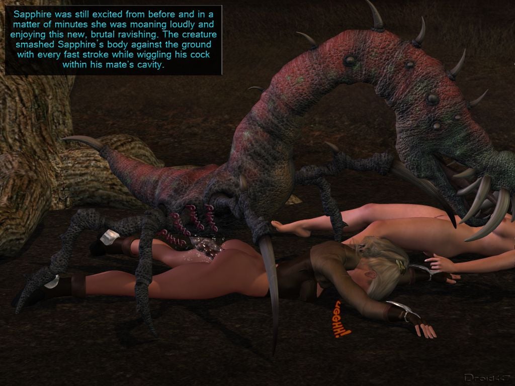 Sapphire’s Quest [3DMonsterStories , Droid447] 1 . Sapphire's Quest - Andromeda - Chapter 1 [3DMonsterStories , Droid447] – page 52