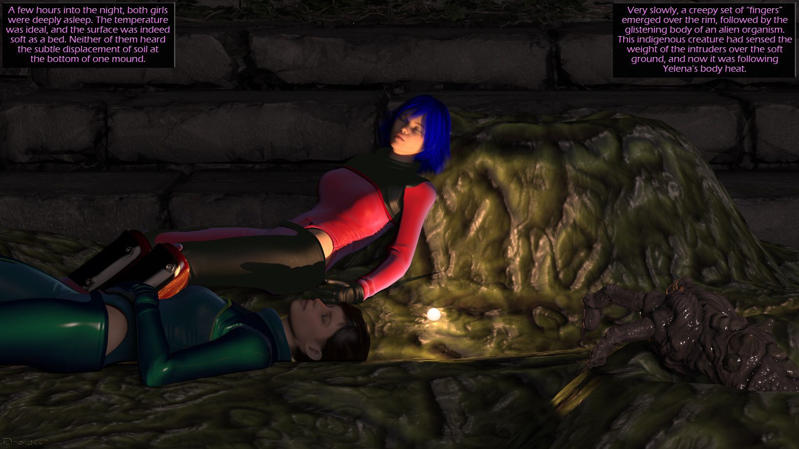 Yelena’s Secret [3DMonsterStories , Droid447] 1 . Yelena's Secret  - Chapter 1 [3DMonsterStories , Droid447] – page 3