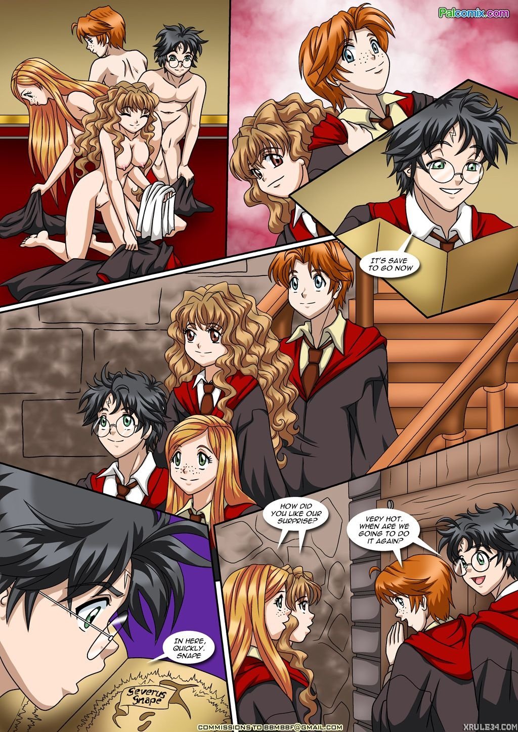 The Surprise Inside – The Room of Requirements (Harry Potter) [Palcomix] 1 . The Surprise Inside - The Room of Requirements - Chapter 1 (Harry Potter) [Palcomix] – page 19