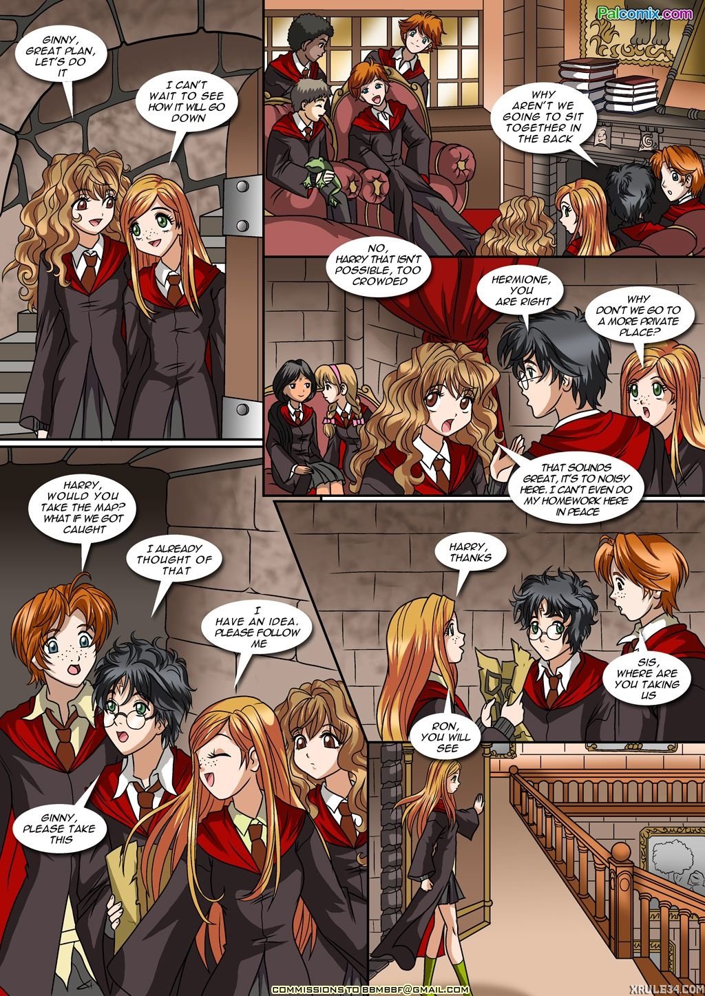 The Surprise Inside – The Room of Requirements (Harry Potter) [Palcomix] 1 . The Surprise Inside - The Room of Requirements - Chapter 1 (Harry Potter) [Palcomix] – page 2