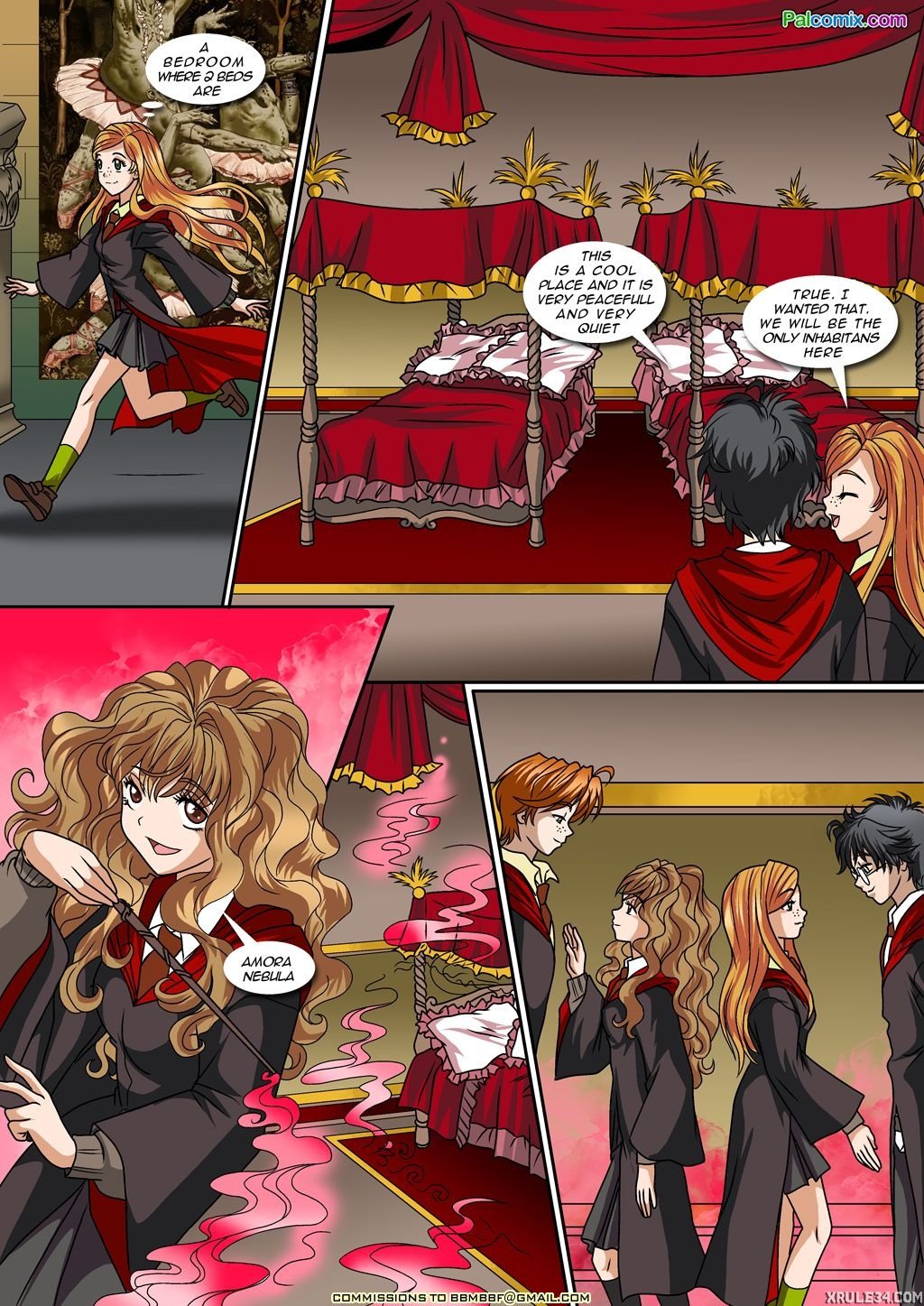 The Surprise Inside – The Room of Requirements (Harry Potter) [Palcomix] 1 . The Surprise Inside - The Room of Requirements - Chapter 1 (Harry Potter) [Palcomix] – page 5