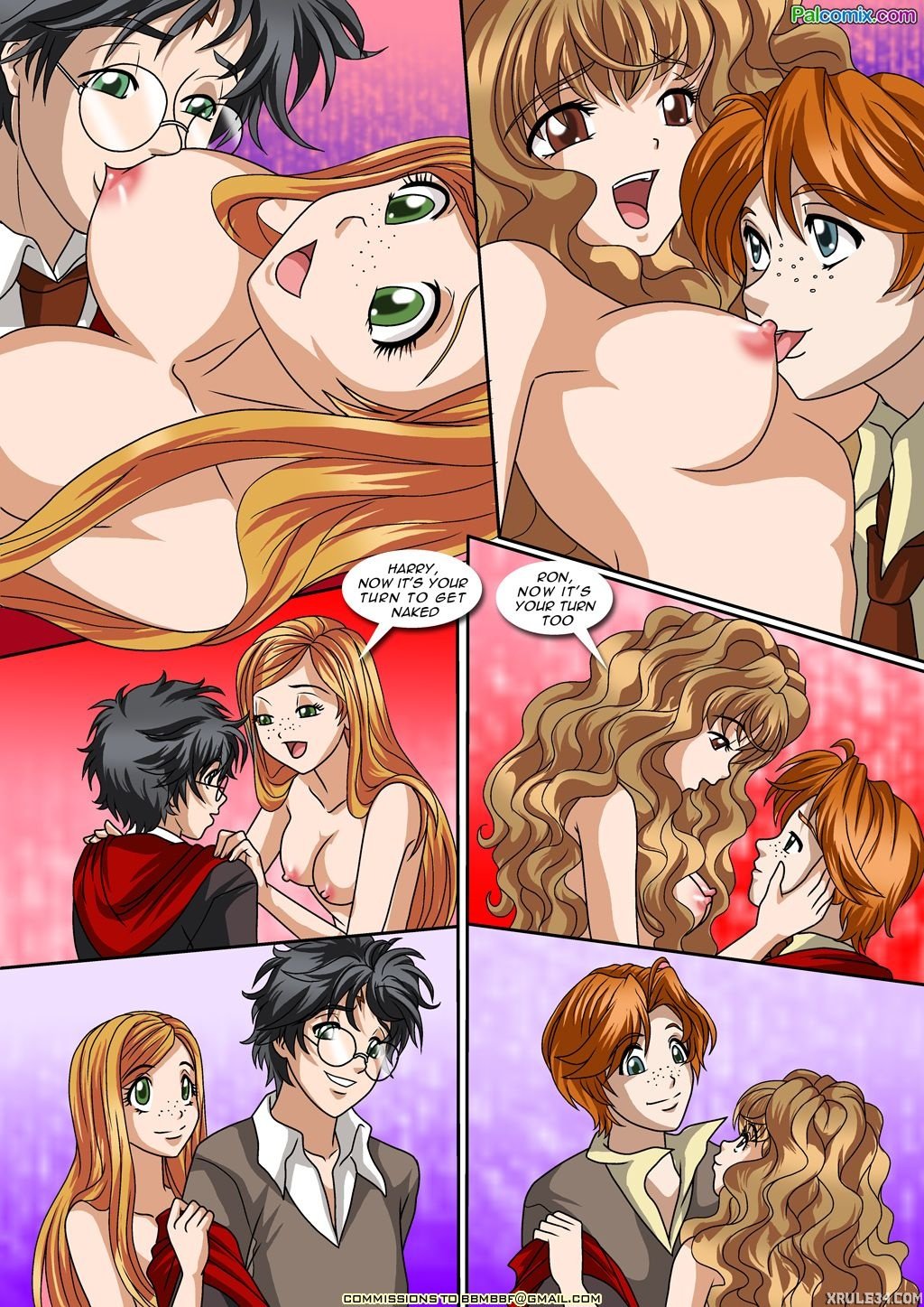 The Surprise Inside – The Room of Requirements (Harry Potter) [Palcomix] 1 . The Surprise Inside - The Room of Requirements - Chapter 1 (Harry Potter) [Palcomix] – page 8
