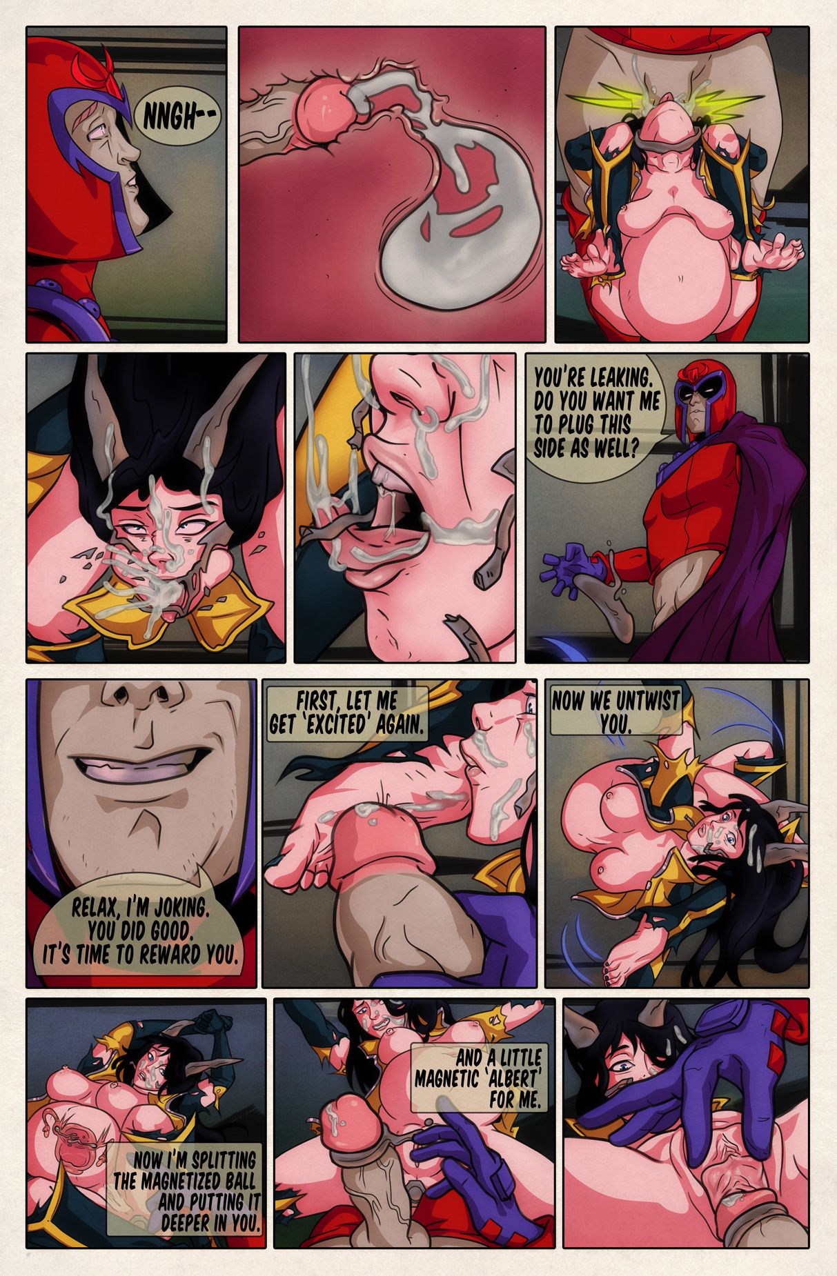 Kinetic Balls (X-Men) [Elmrtev] 1 . Kinetic Balls - Chapter 1 (X-Men) [Elmrtev] – page 8