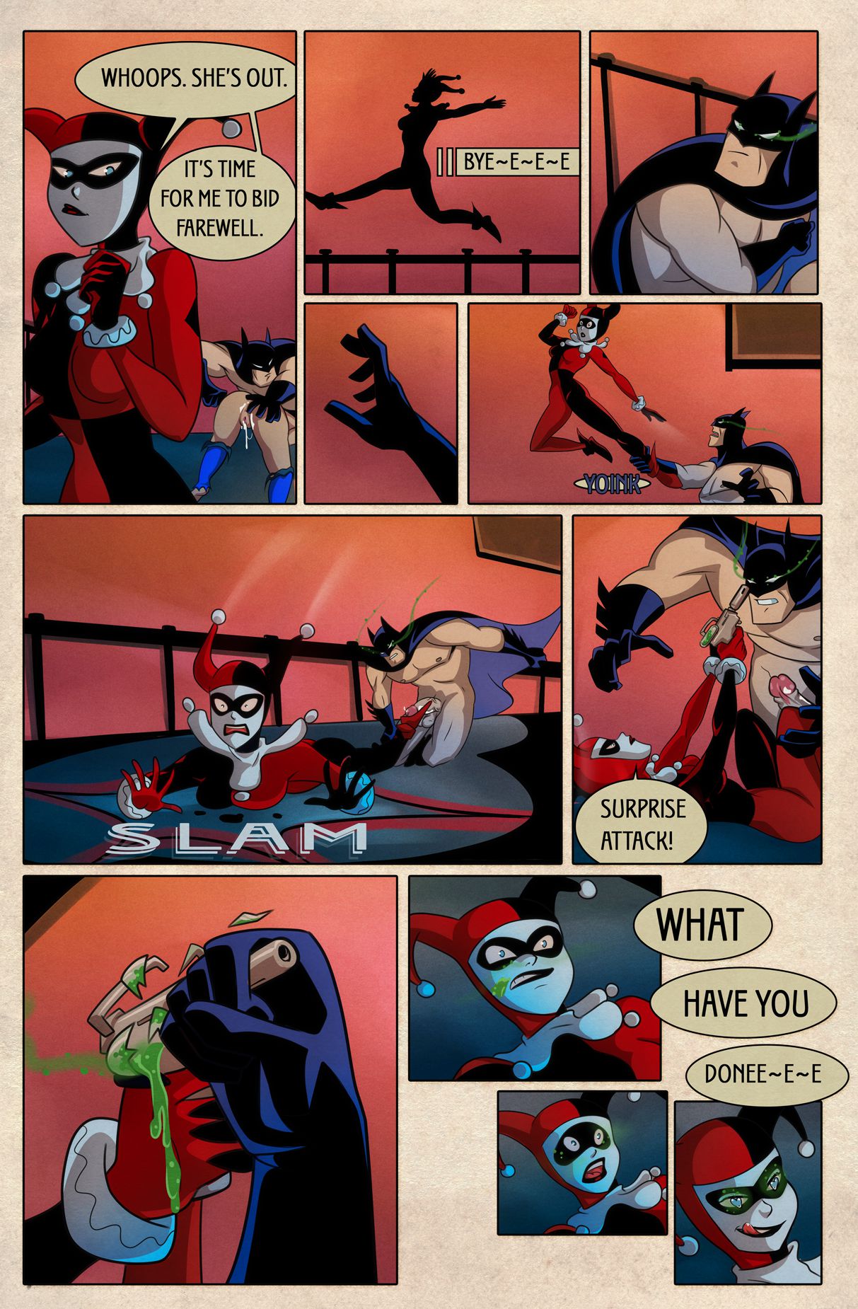 Harley’s Tricks (Batman) [Elmrtev] 1 . Harley's Tricks  - Chapter 1 (Batman) [Elmrtev] – page 11