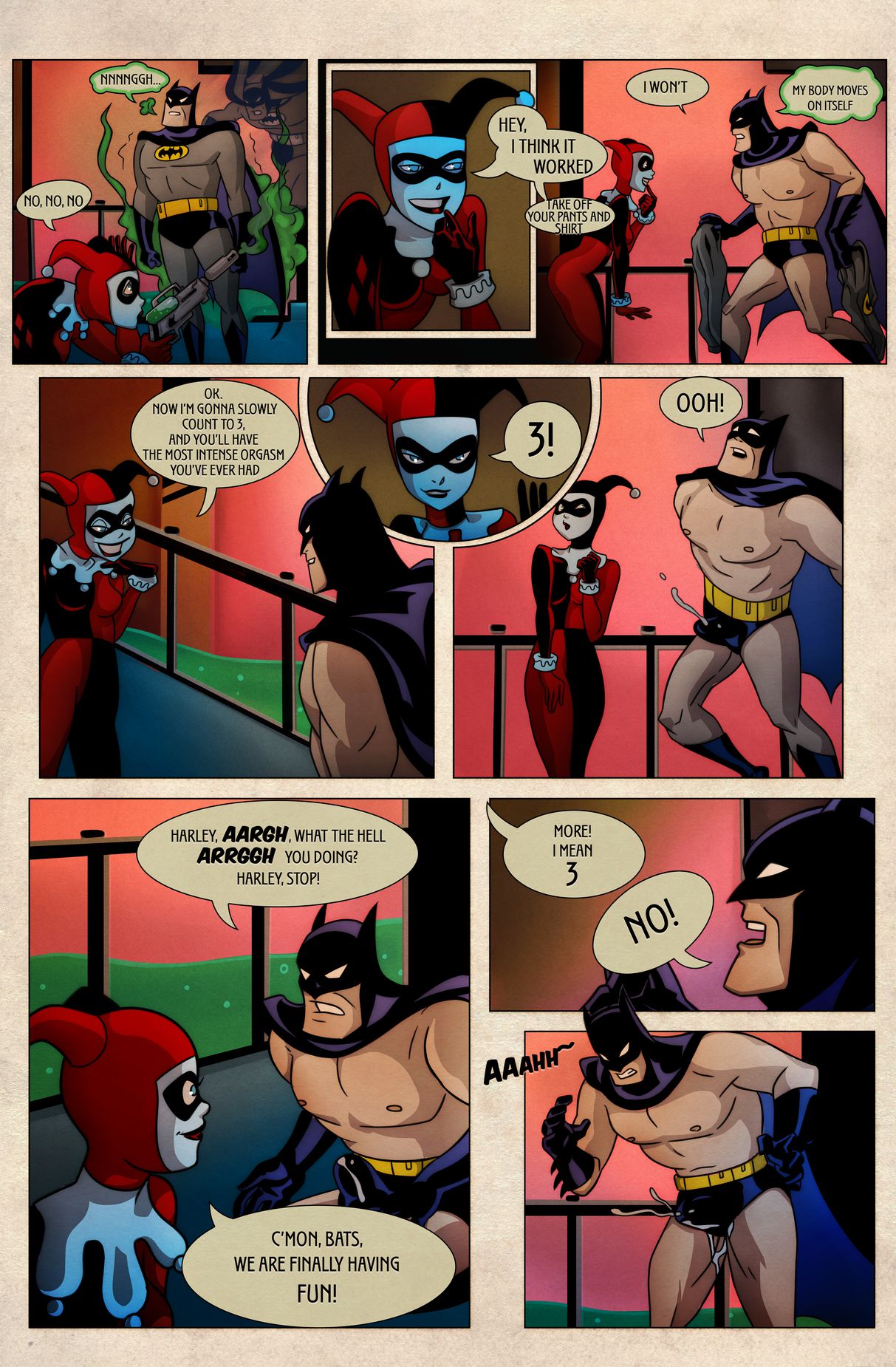 Harley’s Tricks (Batman) [Elmrtev] 1 . Harley's Tricks  - Chapter 1 (Batman) [Elmrtev] – page 3