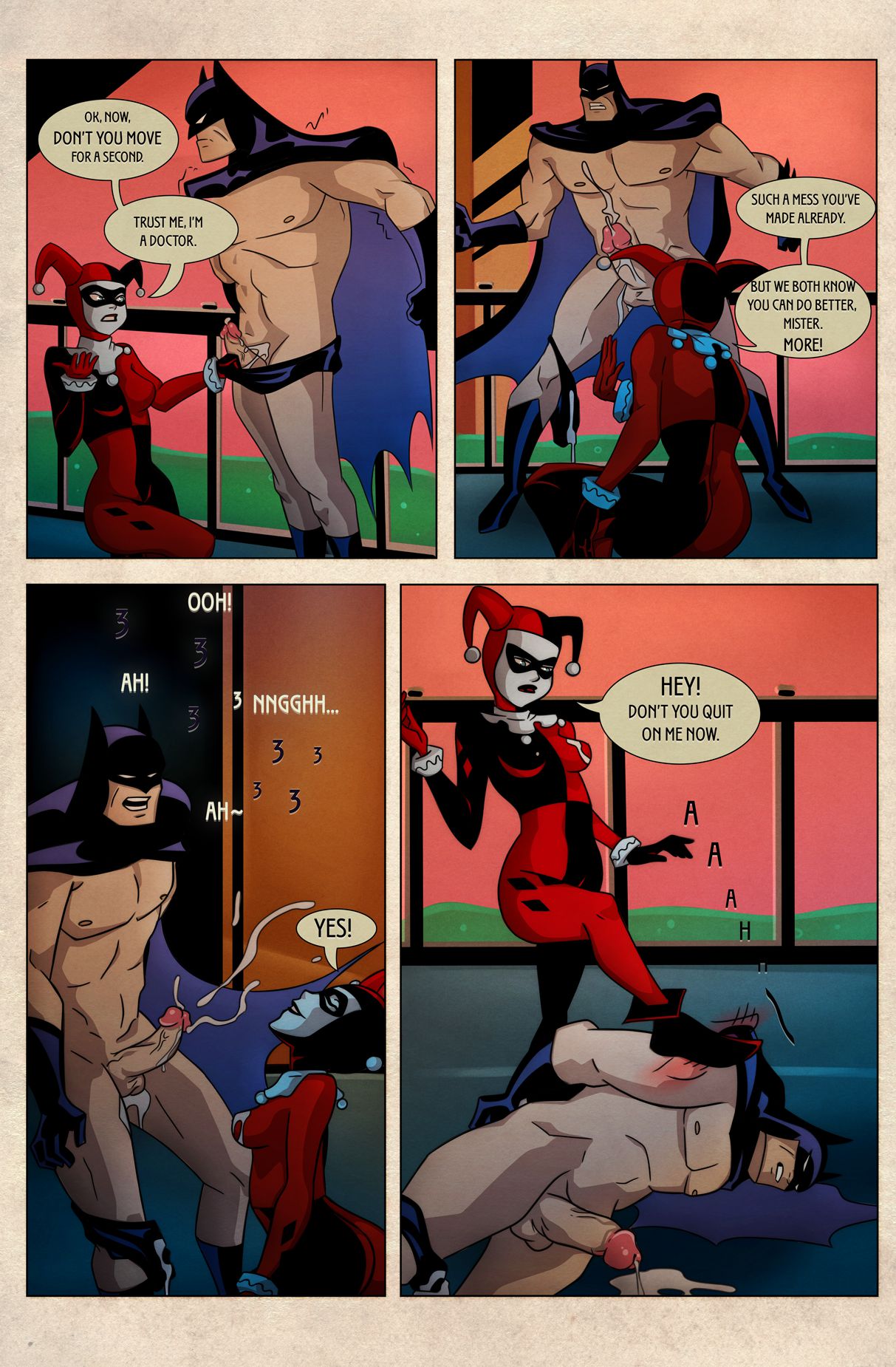 Harley’s Tricks (Batman) [Elmrtev] 1 . Harley's Tricks  - Chapter 1 (Batman) [Elmrtev] – page 4