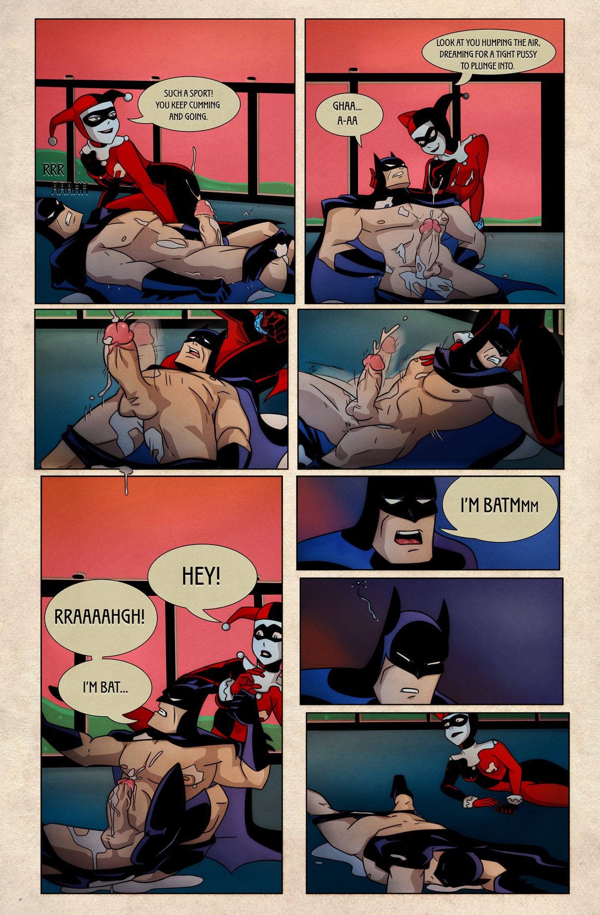 Harley’s Tricks (Batman) [Elmrtev] 1 . Harley's Tricks  - Chapter 1 (Batman) [Elmrtev] – page 5