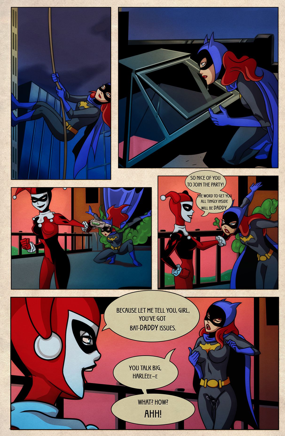 Harley’s Tricks (Batman) [Elmrtev] 1 . Harley's Tricks  - Chapter 1 (Batman) [Elmrtev] – page 6