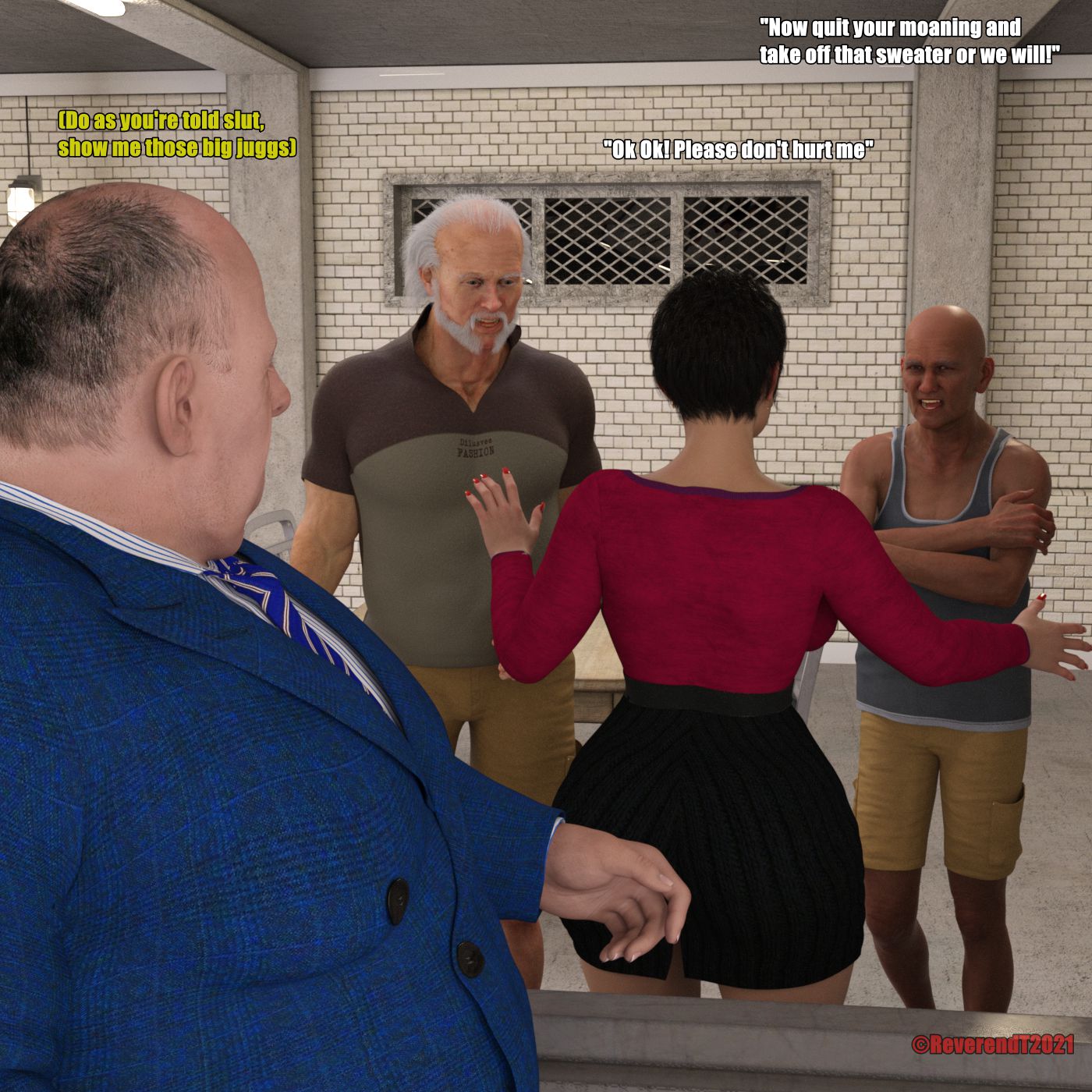 The Interview [ReverendT69] 1 . The Interview  - Chapter 1 [ReverendT69] – page 10
