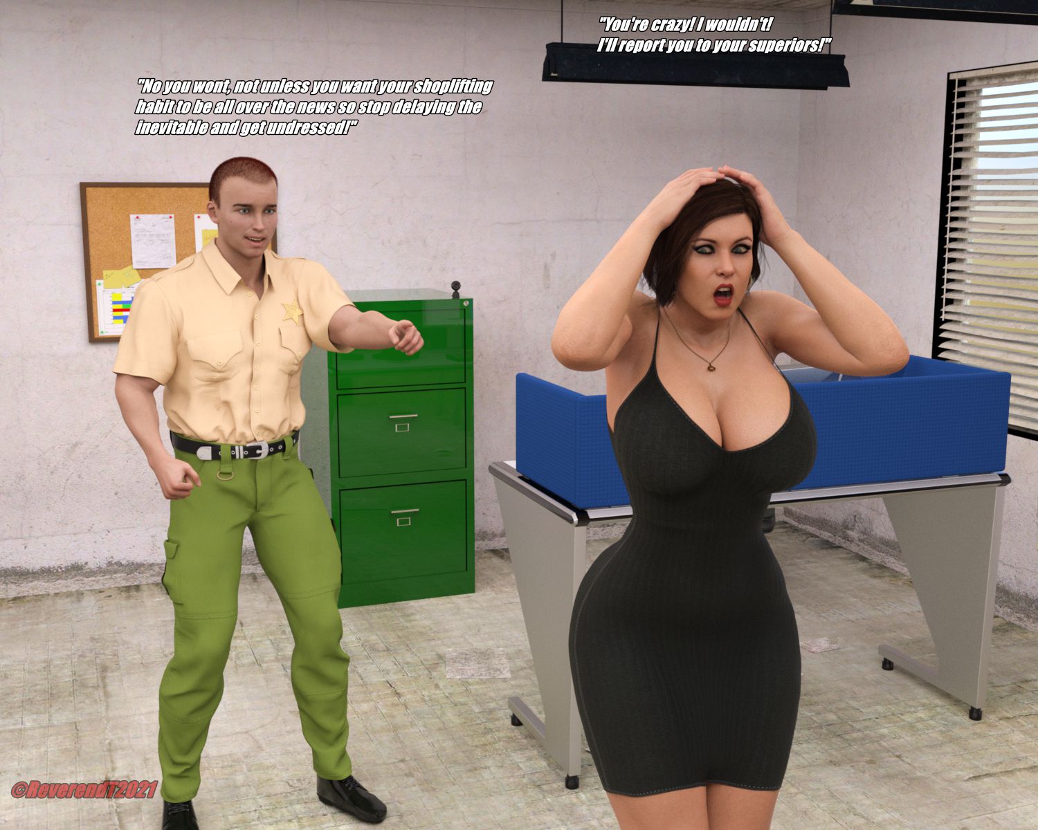 The Shoplifter [ReverendT69] 1 . The Shoplifter  - Chapter 1 [ReverendT69] – page 8
