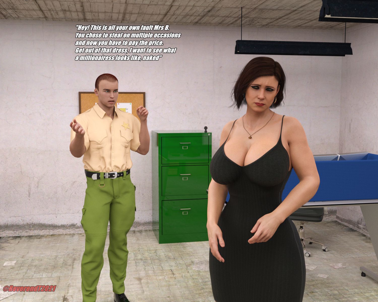 The Shoplifter [ReverendT69] 1 . The Shoplifter  - Chapter 1 [ReverendT69] – page 9