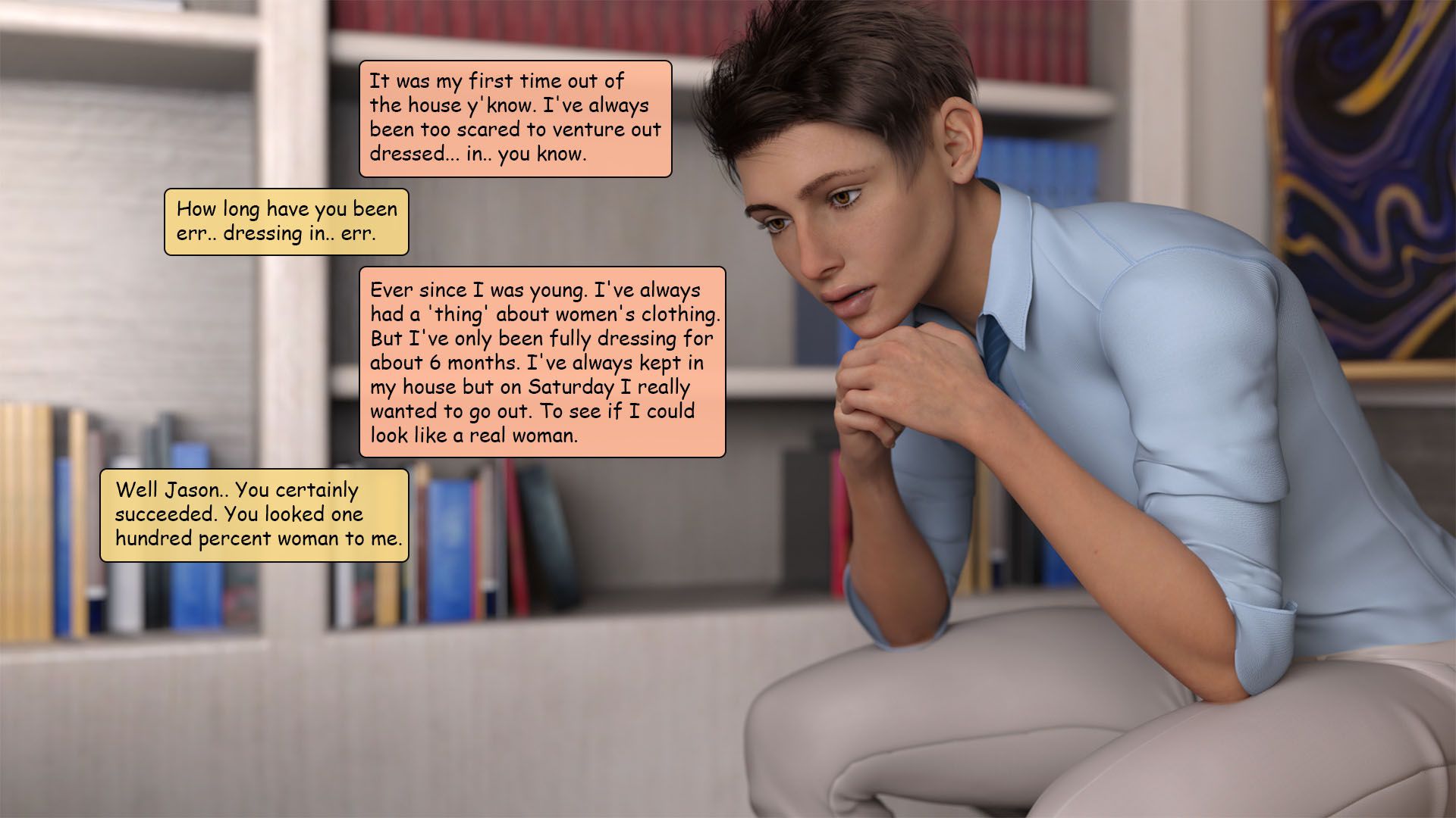 My Amazing Transformation [Kizaru3D] 1 . My Amazing Transformation - Chapter 1 [Kizaru3D] – page 12