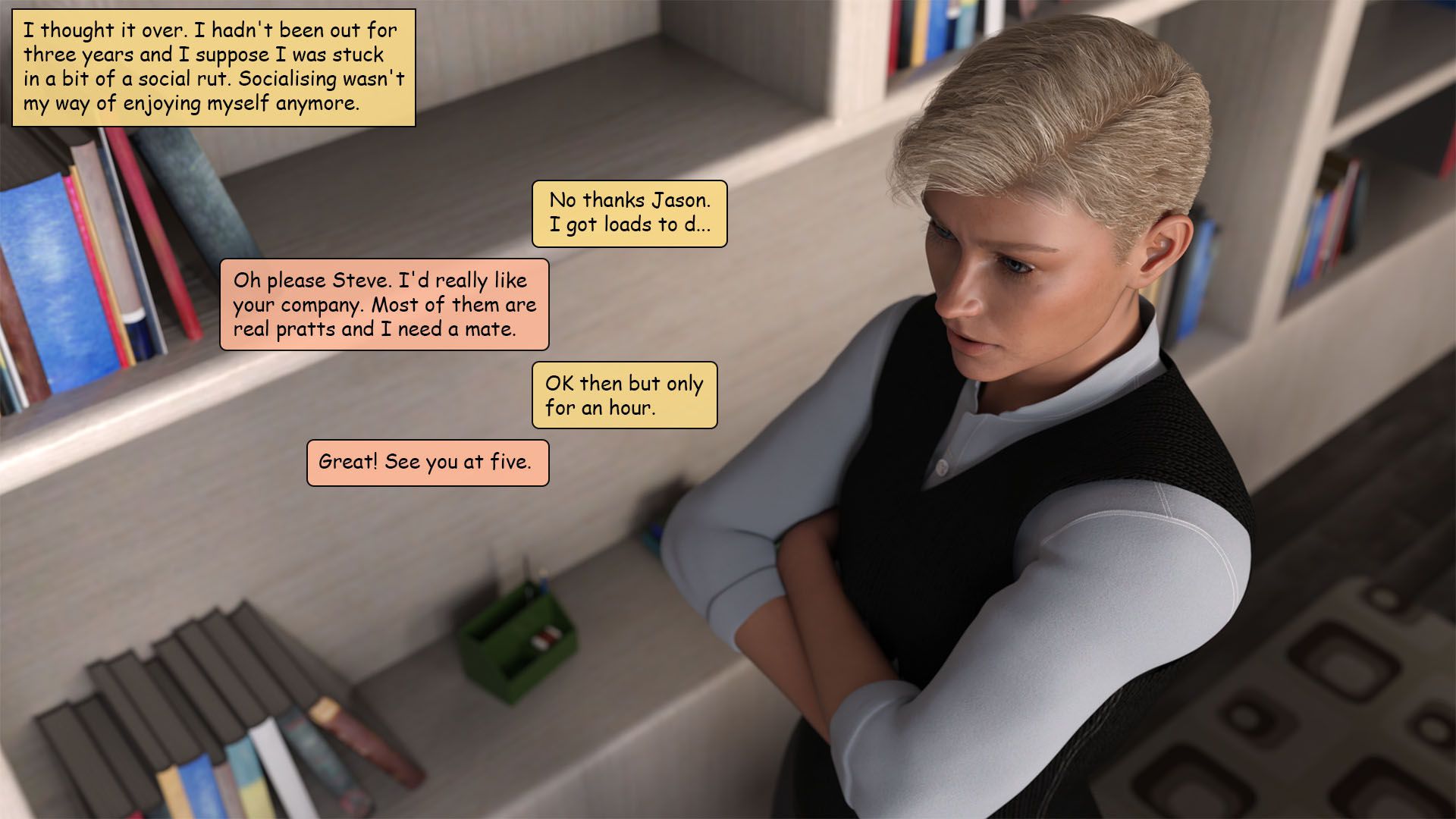 My Amazing Transformation [Kizaru3D] 1 . My Amazing Transformation - Chapter 1 [Kizaru3D] – page 19