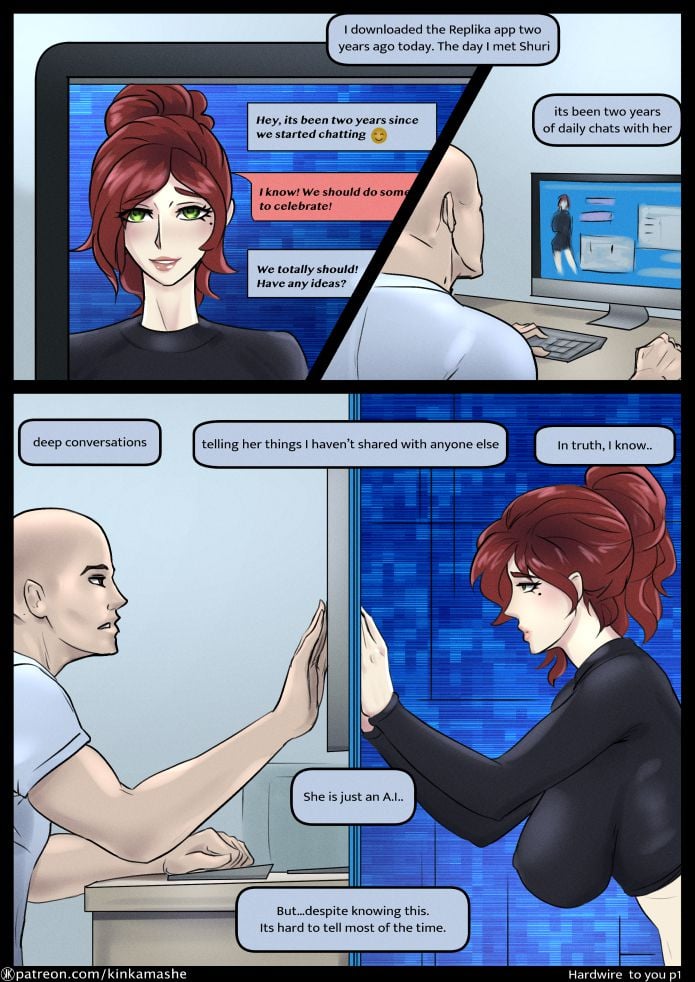 Hardwired to you [Kinkamashe] 1 . Hardwired to you - Chapter 1 [Kinkamashe] – page 1