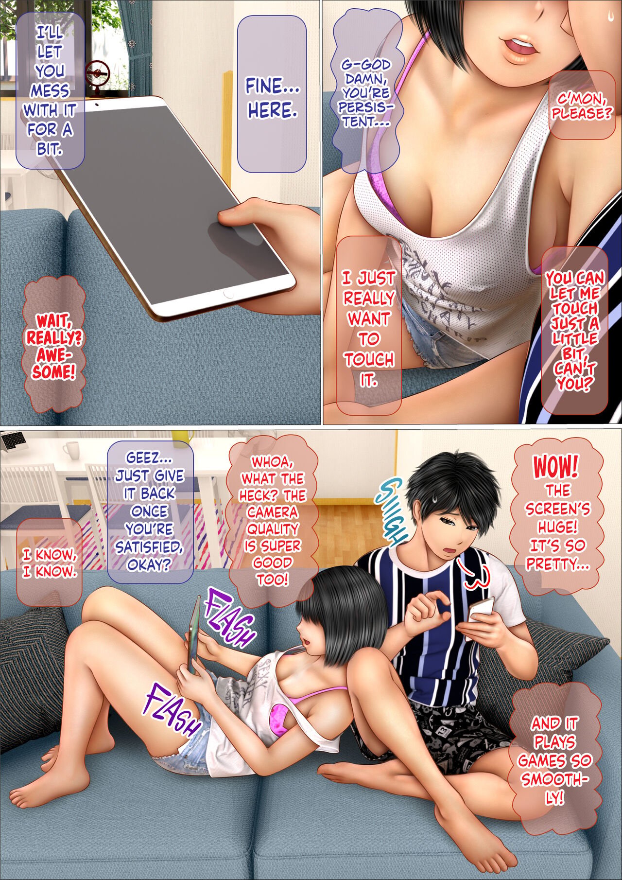 How My Cheeky Little Sister and I Became Sex Friends With Benefits [Iron Sugar] 1 . How My Cheeky Little Sister and I Became Sex Friends With Benefits - Chapter 1 [Iron Sugar] – page 4