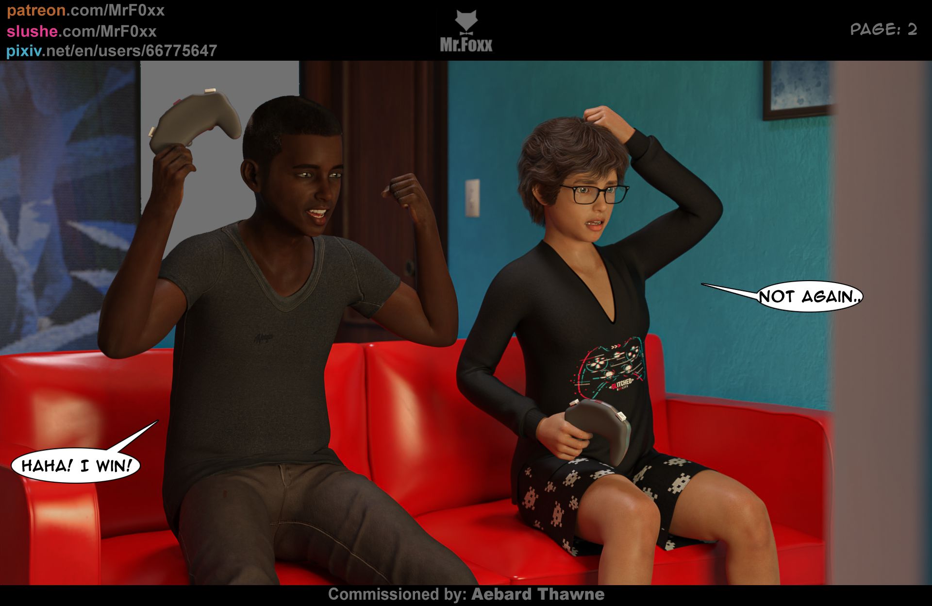 Game Over [Mr.FOXX] 1 . Game Over - Chapter 1 [Mr.FOXX] – page 2