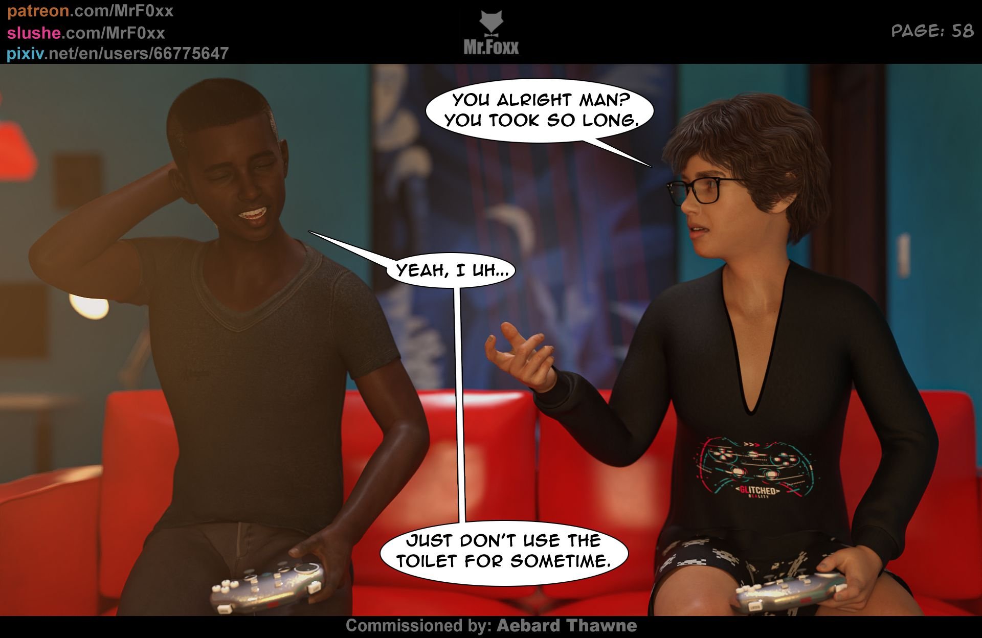 Game Over [Mr.FOXX] 1 . Game Over - Chapter 1 [Mr.FOXX] – page 58