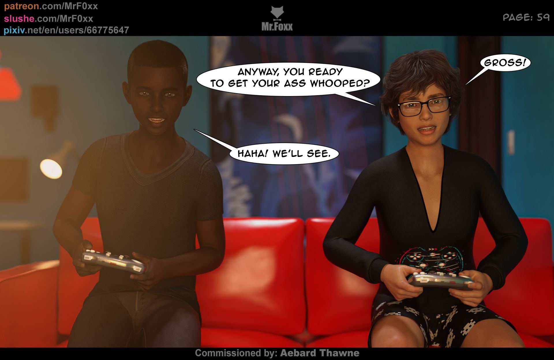 Game Over [Mr.FOXX] 1 . Game Over - Chapter 1 [Mr.FOXX] – page 59