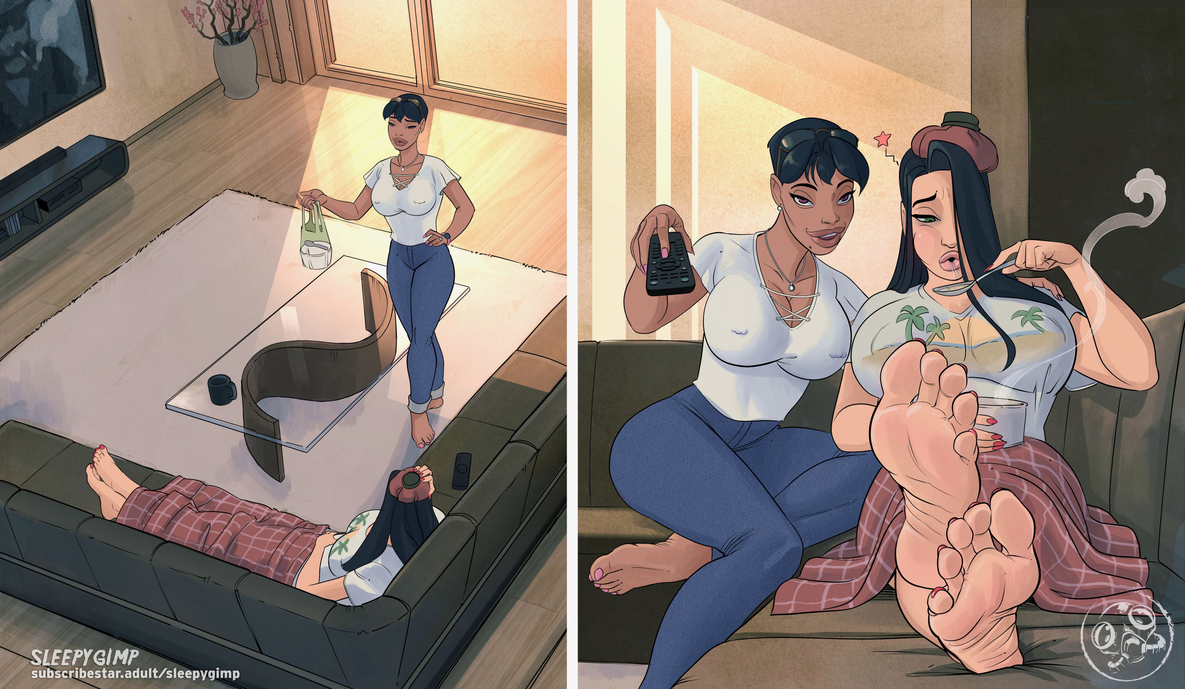 Date Night [Sleepy Gimp] 1.5 . Date Night - Textless - Chapter 1 [Sleepy Gimp] – page 1