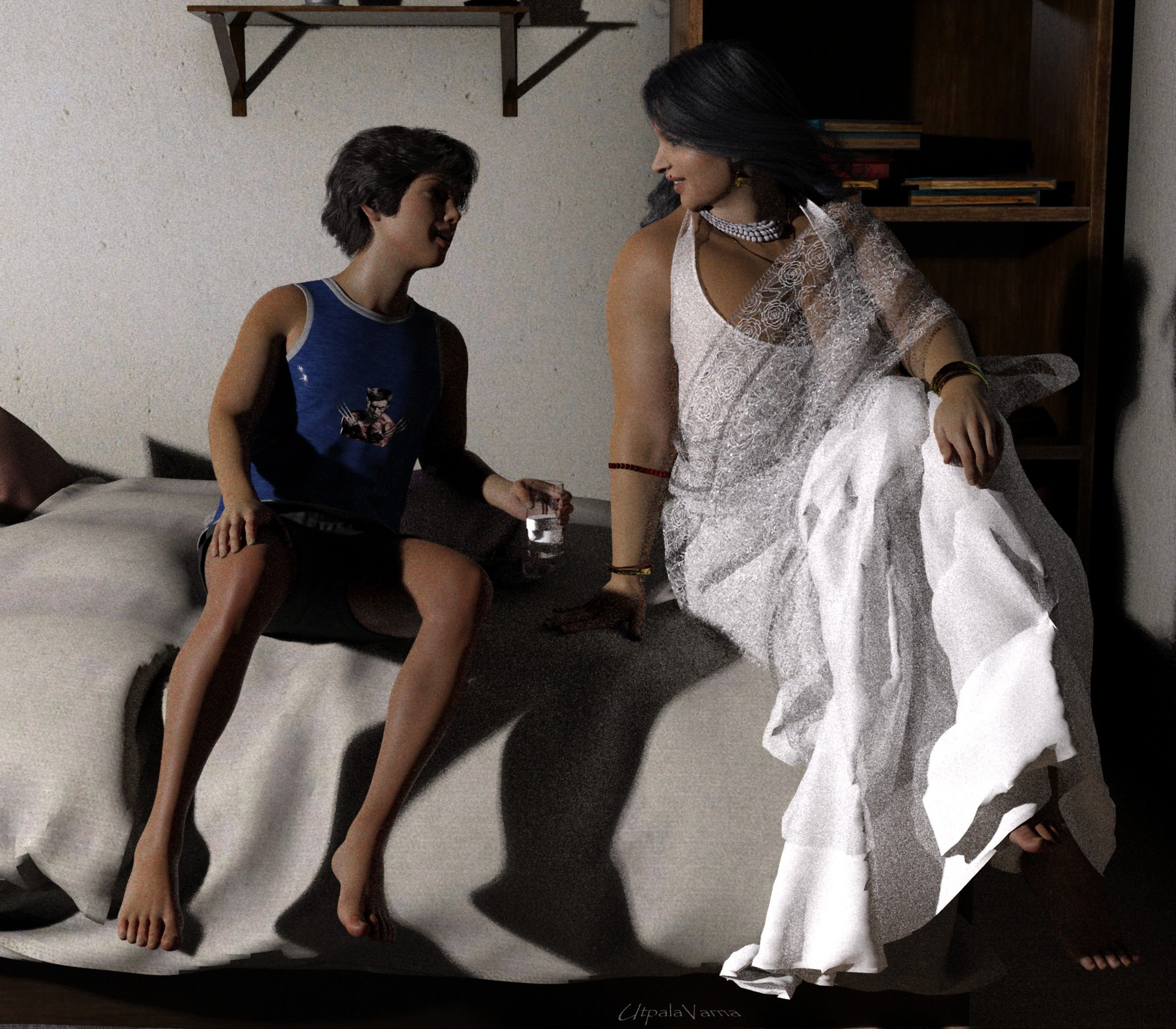 Artworks And Comics [Utpala Varna] First Night - [Utpala Varna] – page 7