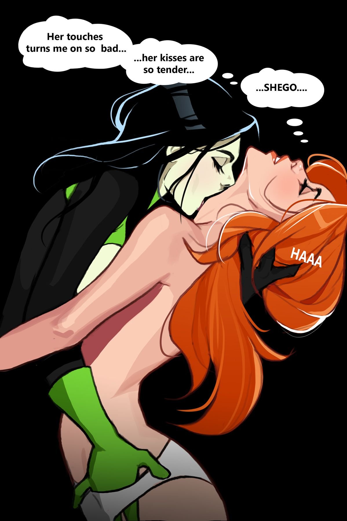 Kim and Shego: Date on the roof (Kim Possible) [Olena Minko] 1 . Kim and Shego: Date on the roof - Chapter 1 (Kim Possible) [Olena Minko] – page 8