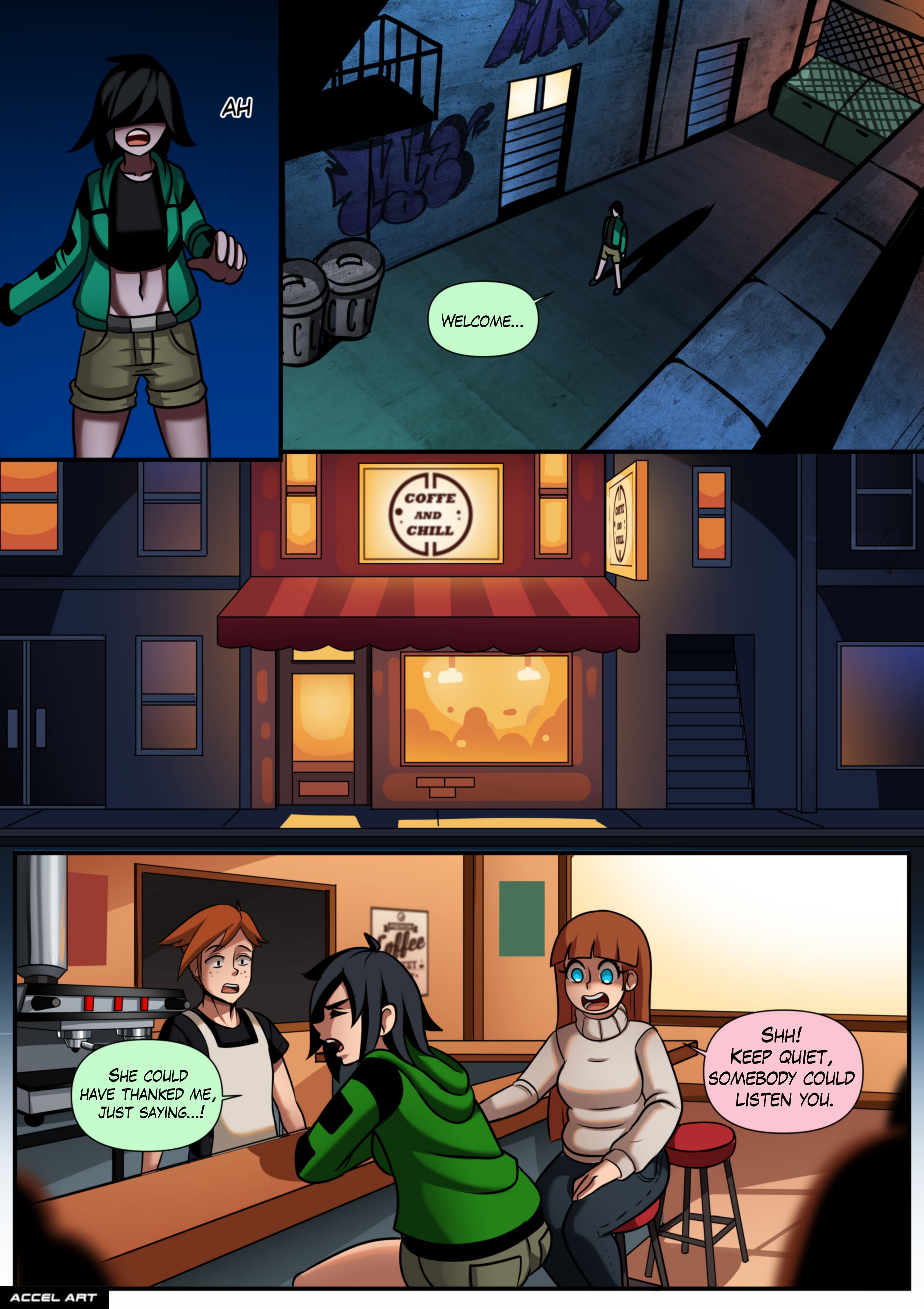 Ascension (The Powerpuff Girls) [Accel Art] 1 . Ascension - Chapter 1 (The Powerpuff Girls) [Accel Art] – page 14
