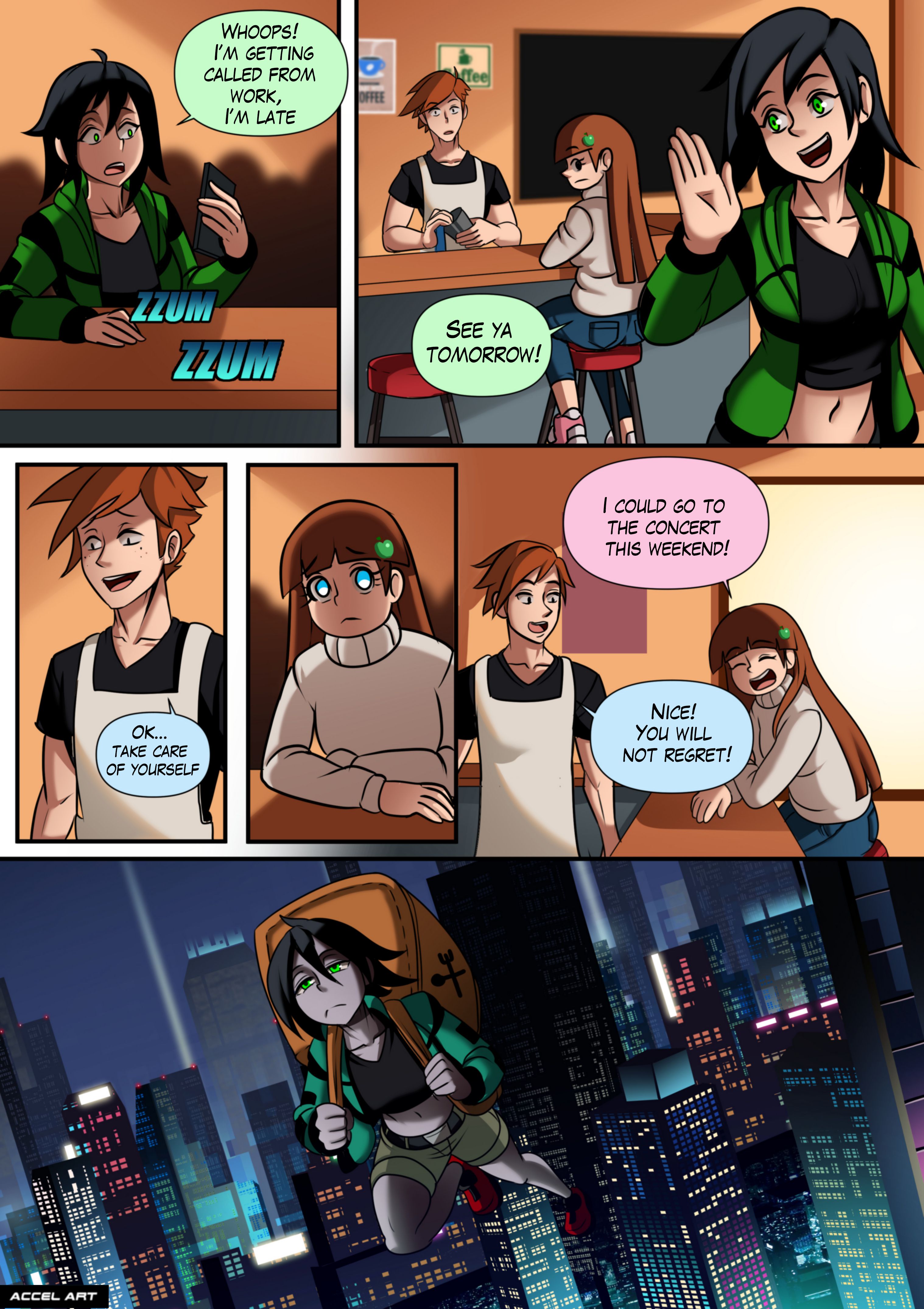 Ascension (The Powerpuff Girls) [Accel Art] 1 . Ascension - Chapter 1 (The Powerpuff Girls) [Accel Art] – page 16