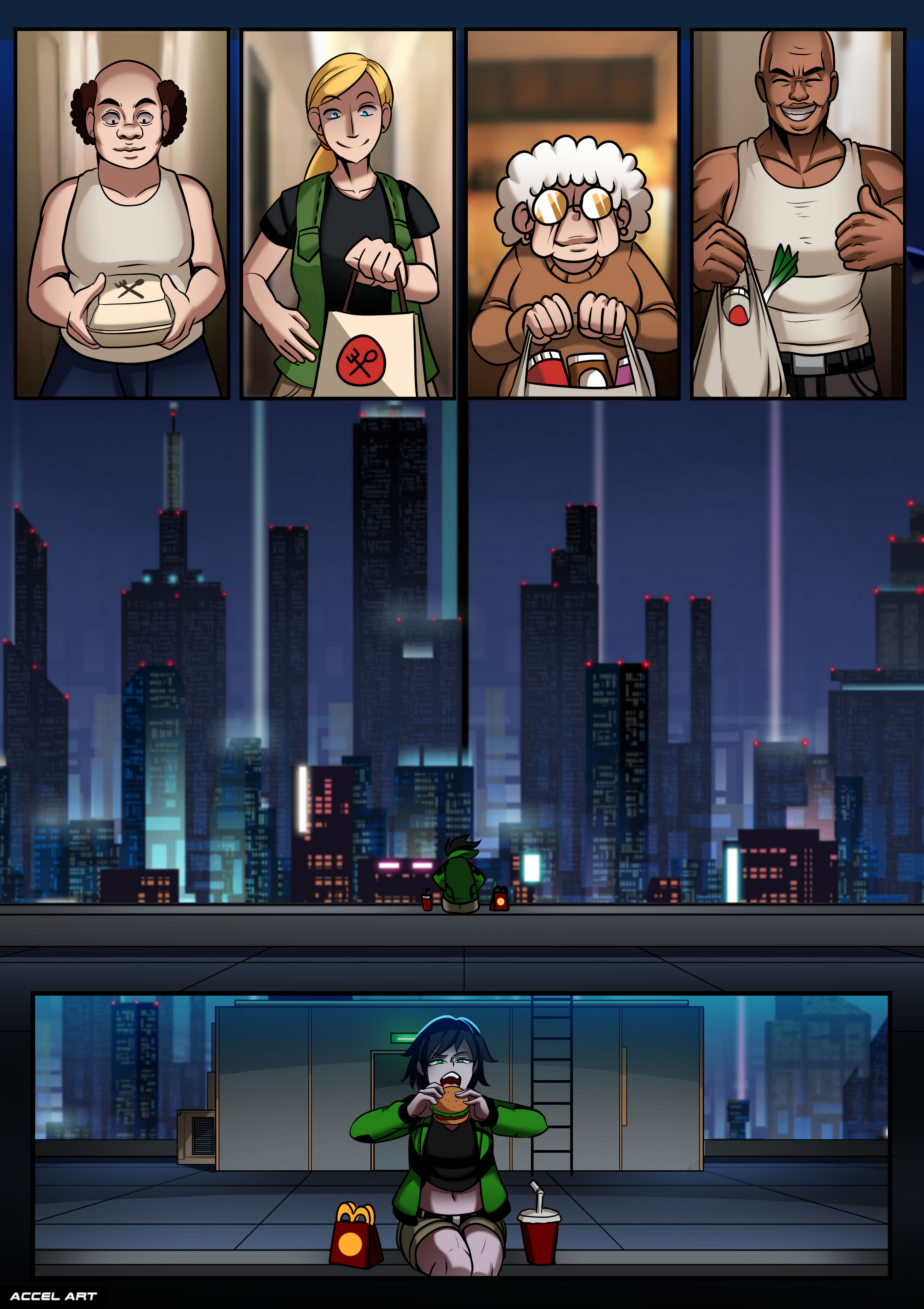 Ascension (The Powerpuff Girls) [Accel Art] 1 . Ascension - Chapter 1 (The Powerpuff Girls) [Accel Art] – page 17