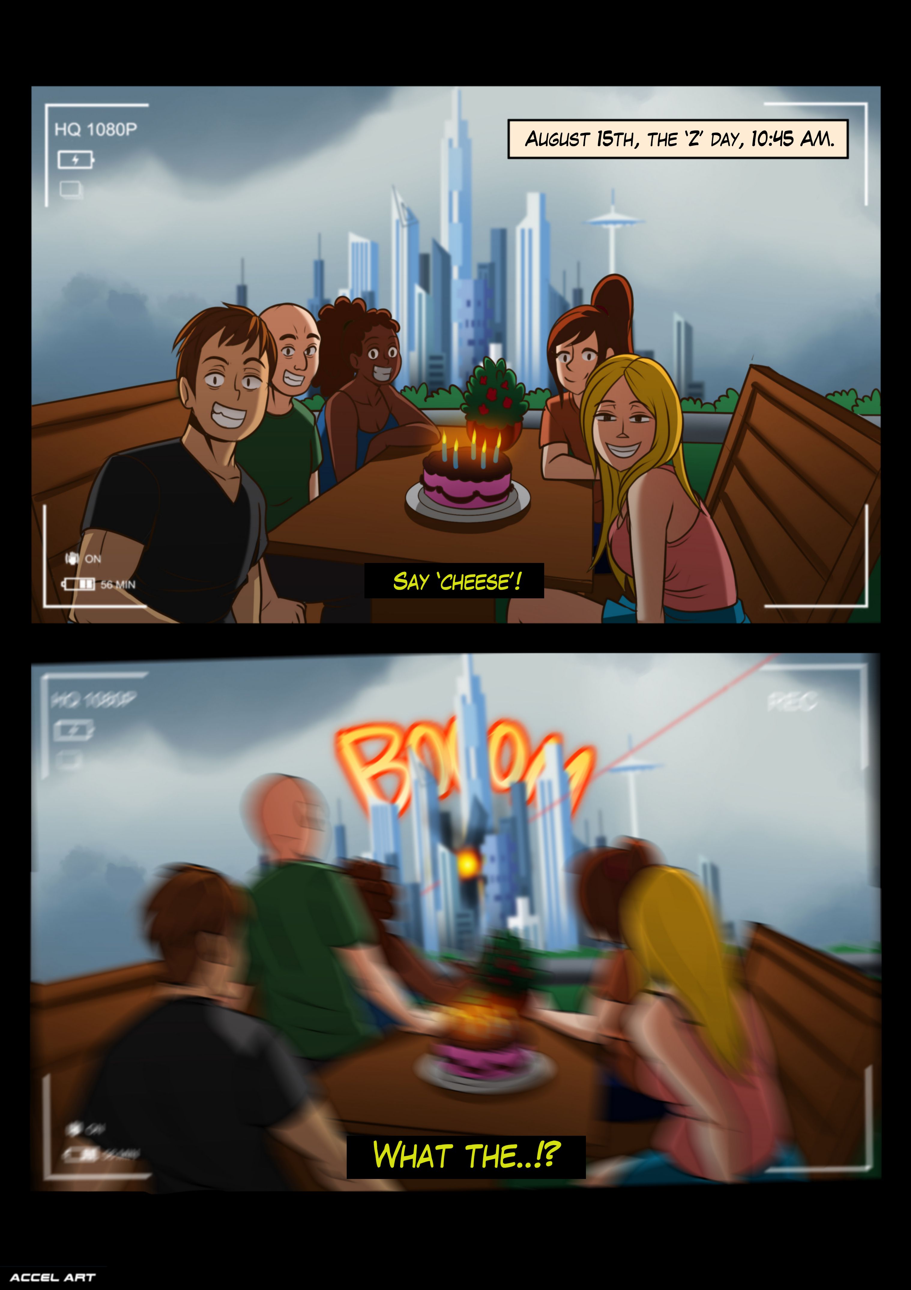 Ascension (The Powerpuff Girls) [Accel Art] 1 . Ascension - Chapter 1 (The Powerpuff Girls) [Accel Art] – page 4