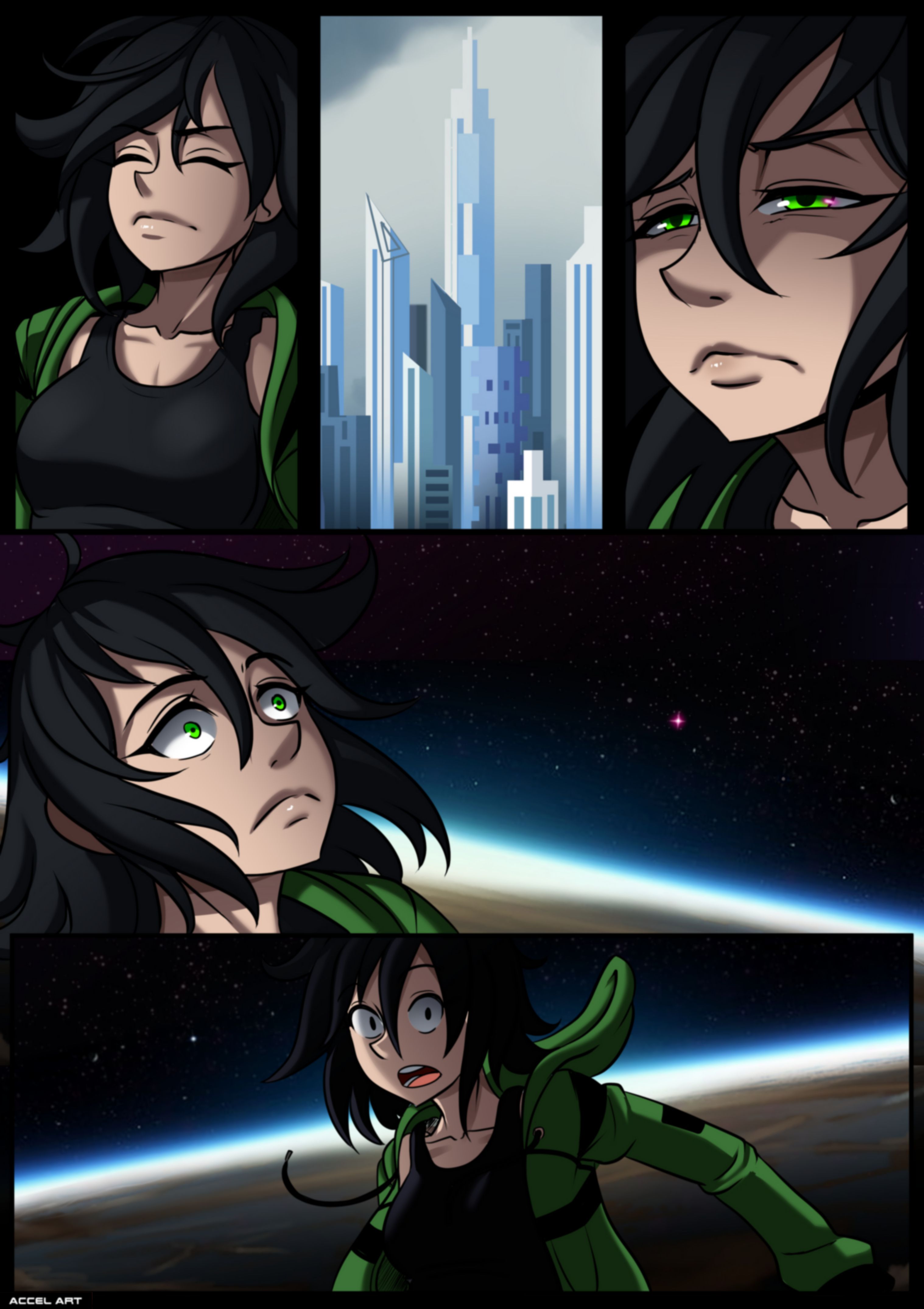 Ascension (The Powerpuff Girls) [Accel Art] 2 . Ascension - Chapter 2 (The Powerpuff Girls) [Accel Art] – page 4