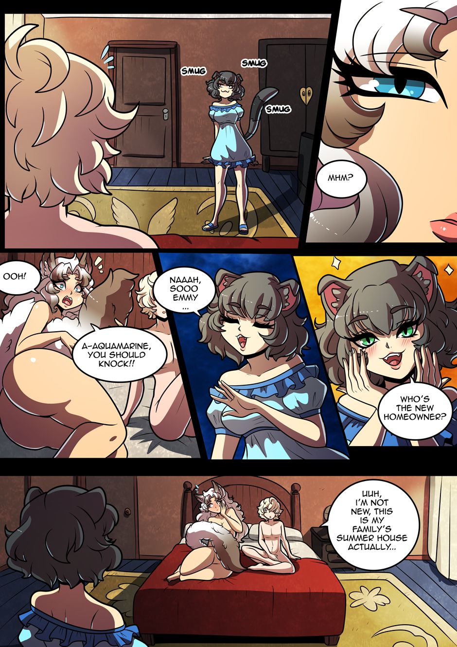 Feline Château [Kinkymation] 2 . Feline Chateau - Chapter 2 [Kinkymation] – page 5