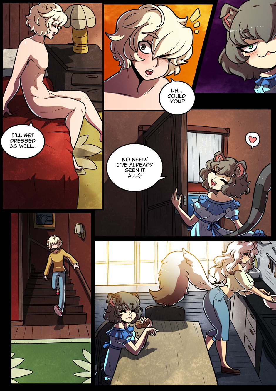 Feline Château [Kinkymation] 2 . Feline Chateau - Chapter 2 [Kinkymation] – page 7