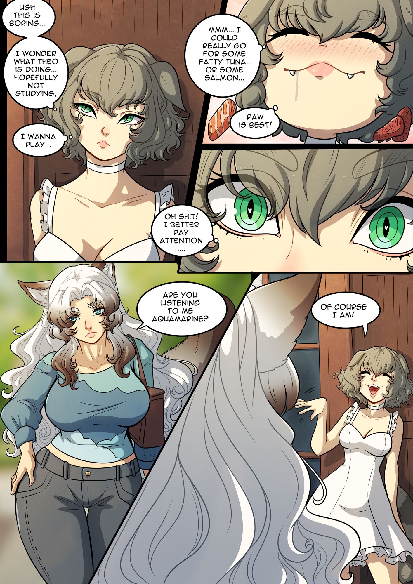 Feline Château [Kinkymation] 5 . When Emmy's Away - Chapter 5 [Kinkymation] – page 3