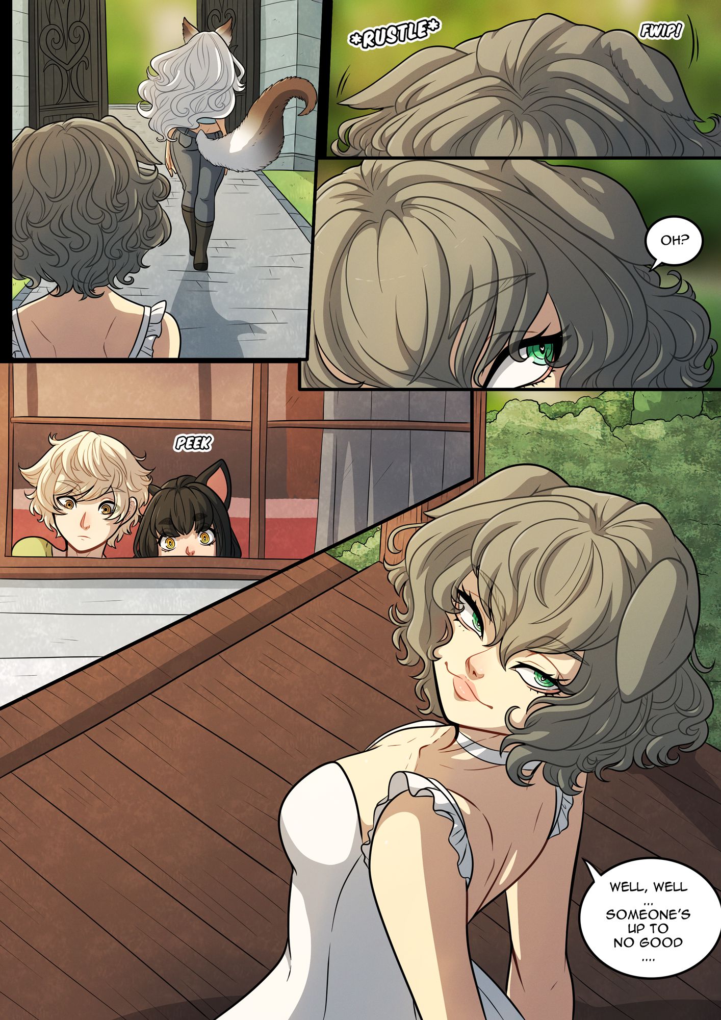 Feline Château [Kinkymation] 5 . When Emmy's Away - Chapter 5 [Kinkymation] – page 5