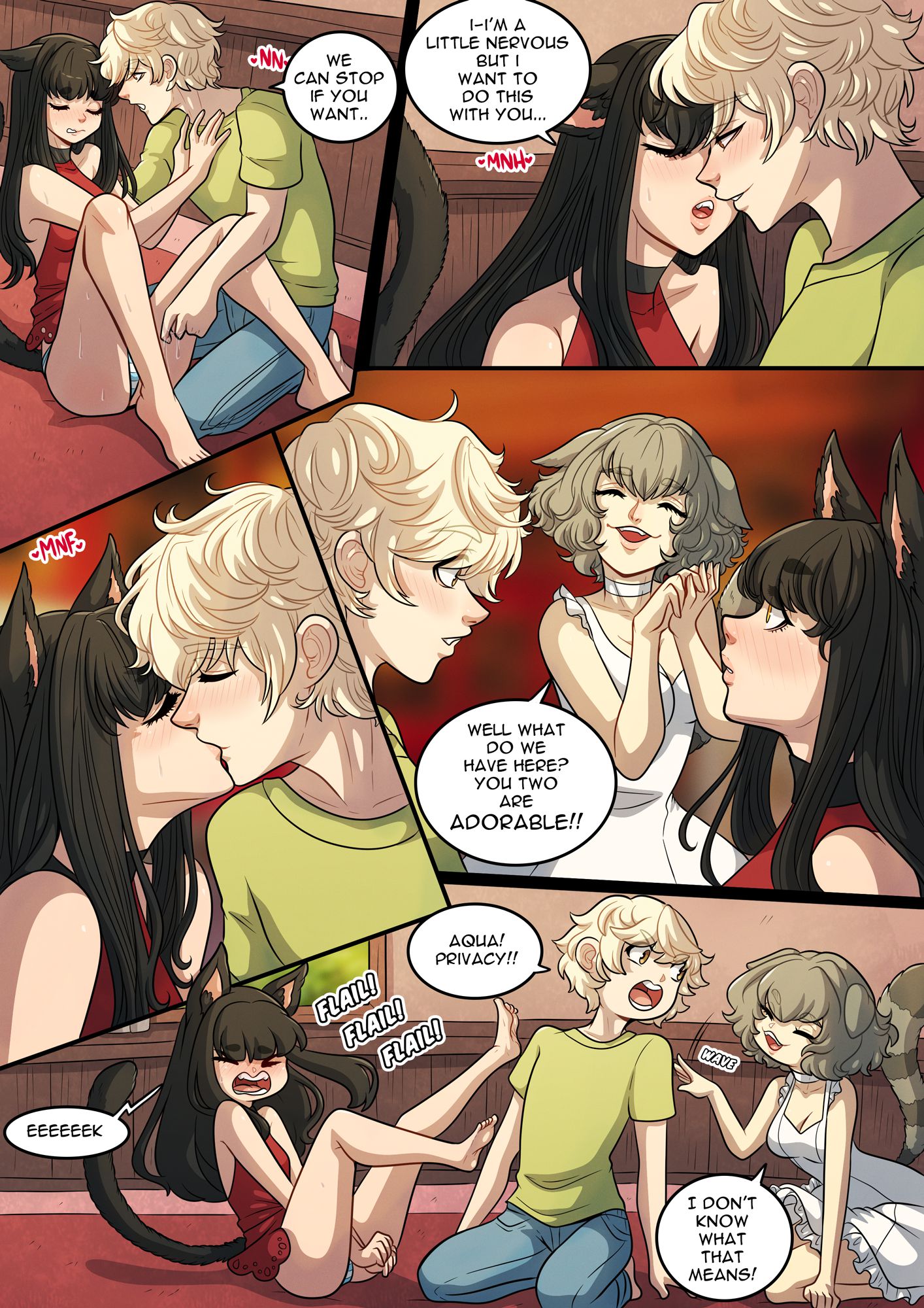 Feline Château [Kinkymation] 5 . When Emmy's Away - Chapter 5 [Kinkymation] – page 9
