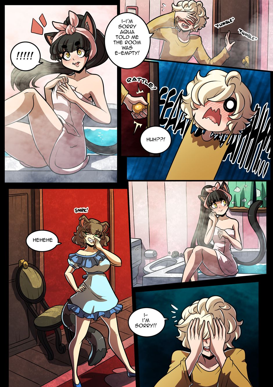 Feline Château [Kinkymation] 3 . Feline Chateau - Chapter 3 [Kinkymation] – page 12
