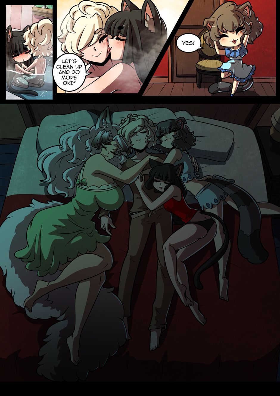 Feline Château [Kinkymation] 3 . Feline Chateau - Chapter 3 [Kinkymation] – page 24