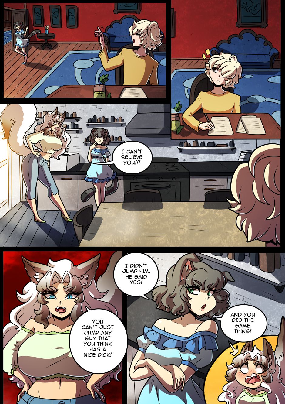 Feline Château [Kinkymation] 3 . Feline Chateau - Chapter 3 [Kinkymation] – page 3